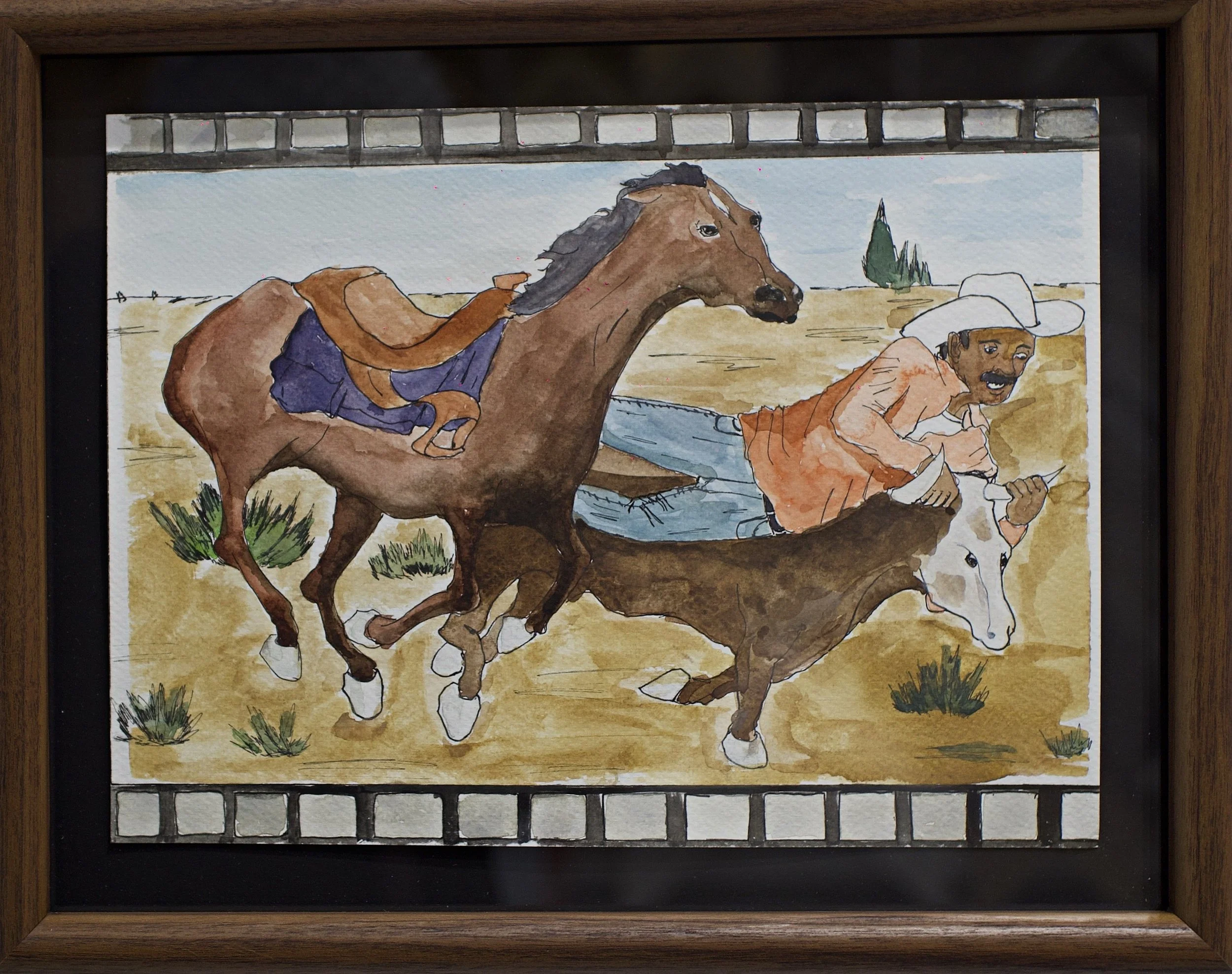 The Bull Dogger Film Strip #2 