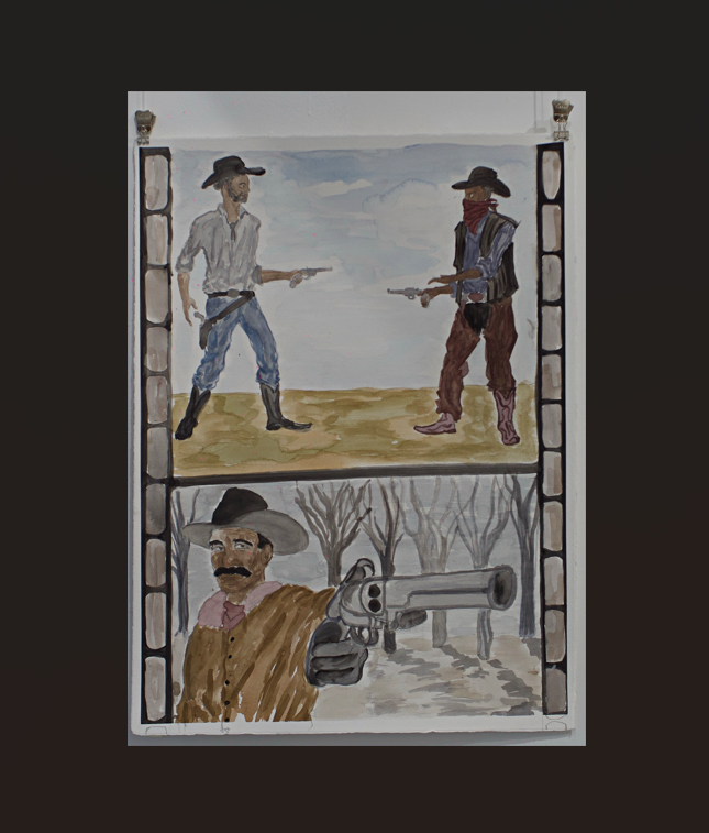 The Bull Dogger Film Strip #1