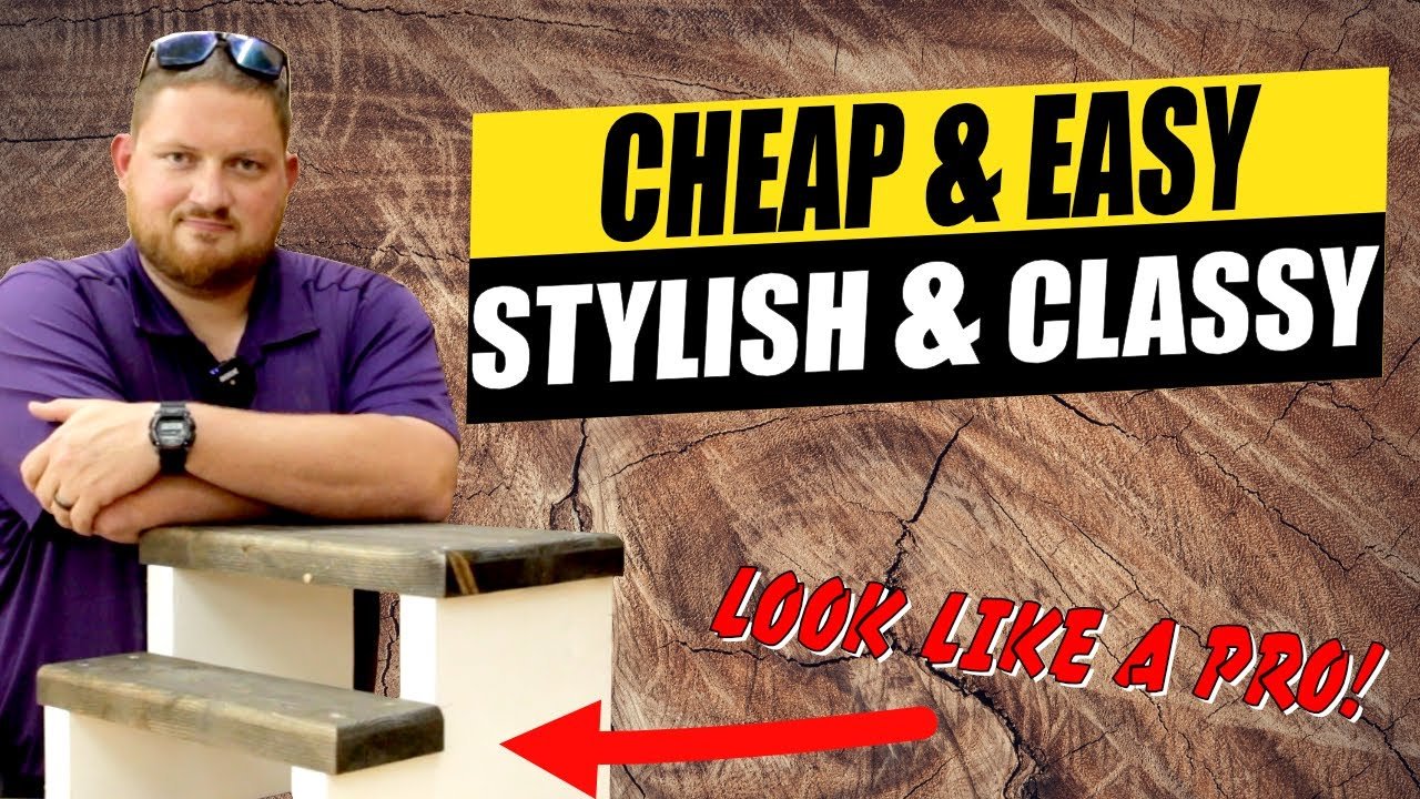 DIY Wooden Step Stool