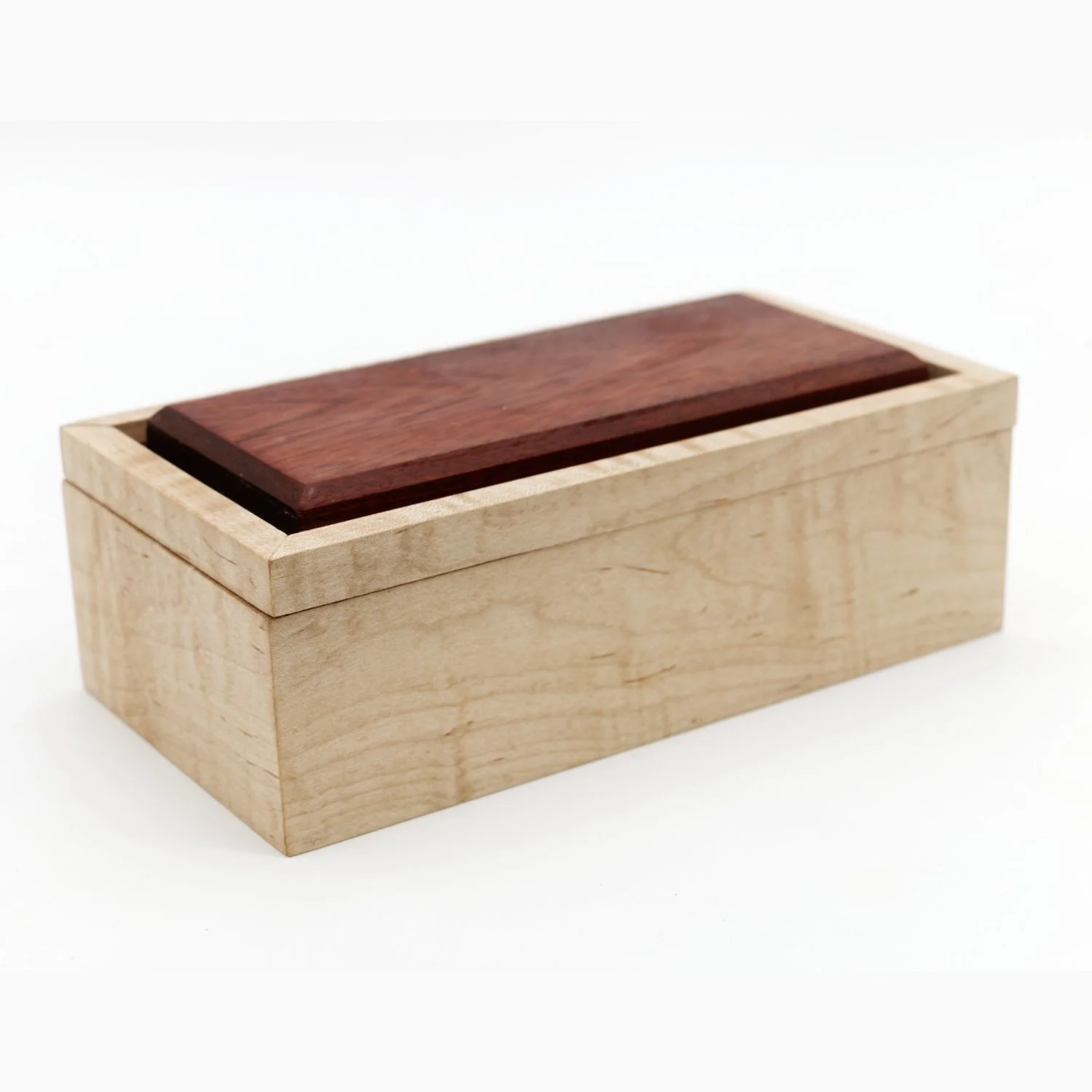 Figured Maple & Bloodwood Box