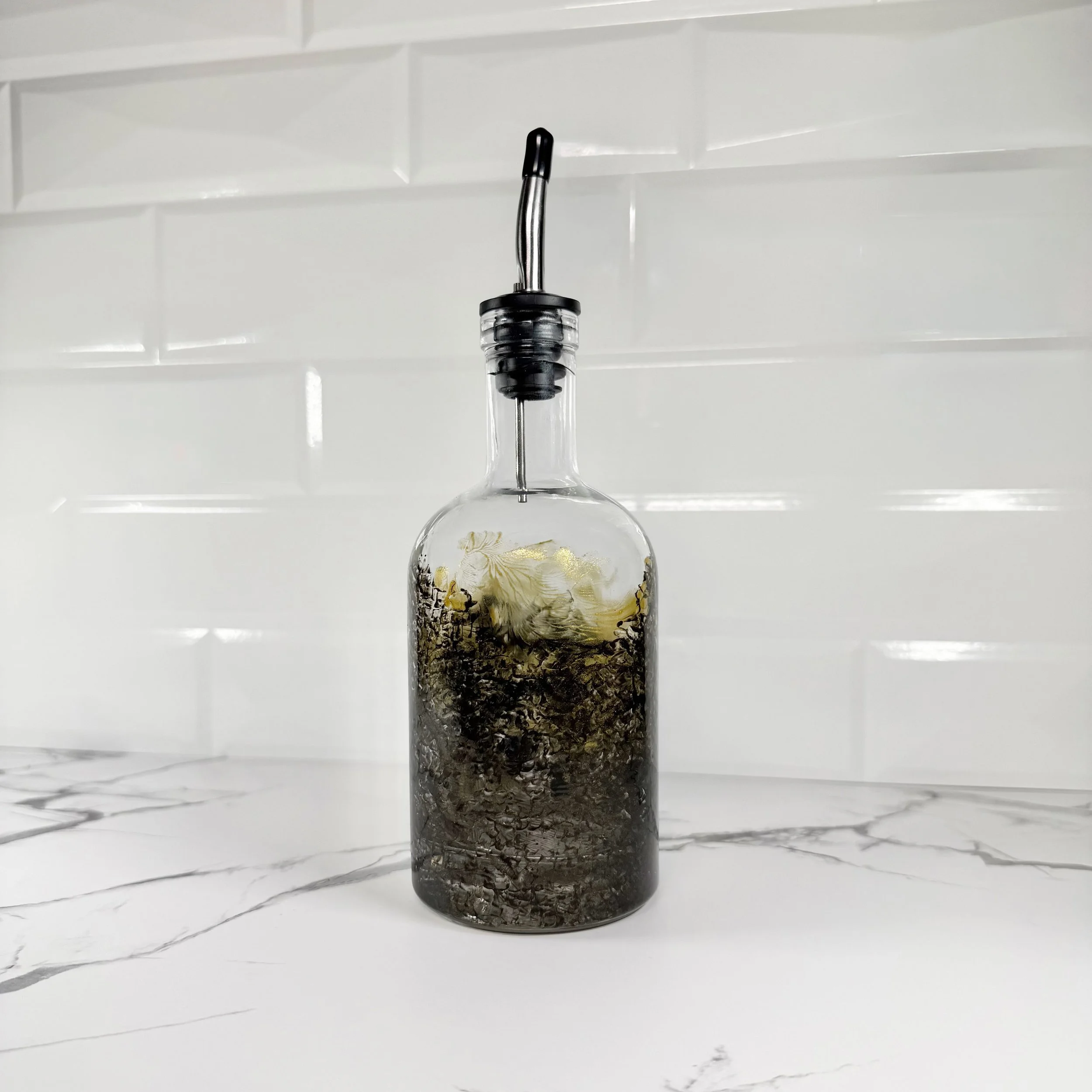 Walleye Oil/Vinegar Bottle