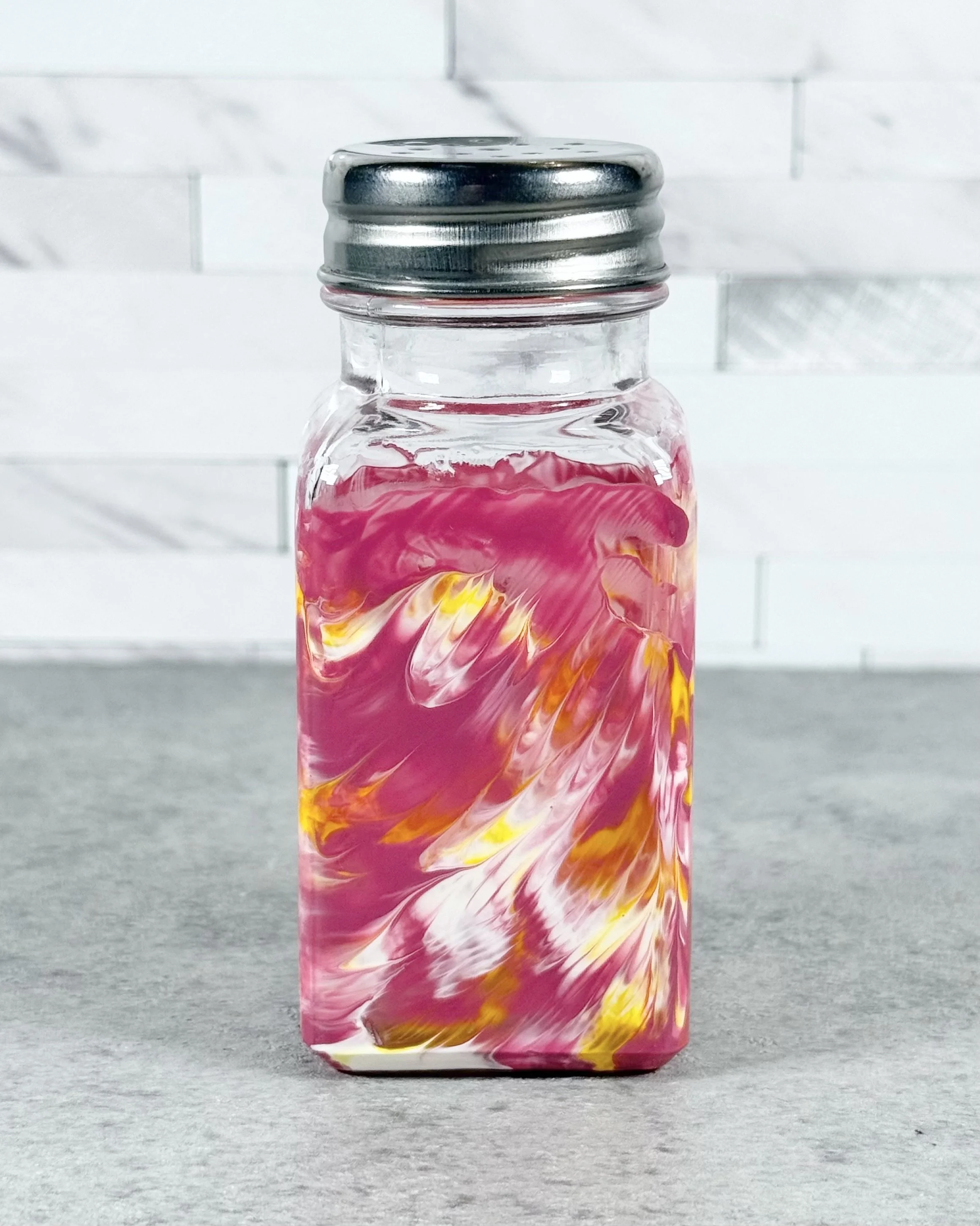 Showy Lady's Slipper Salt & Pepper Shaker