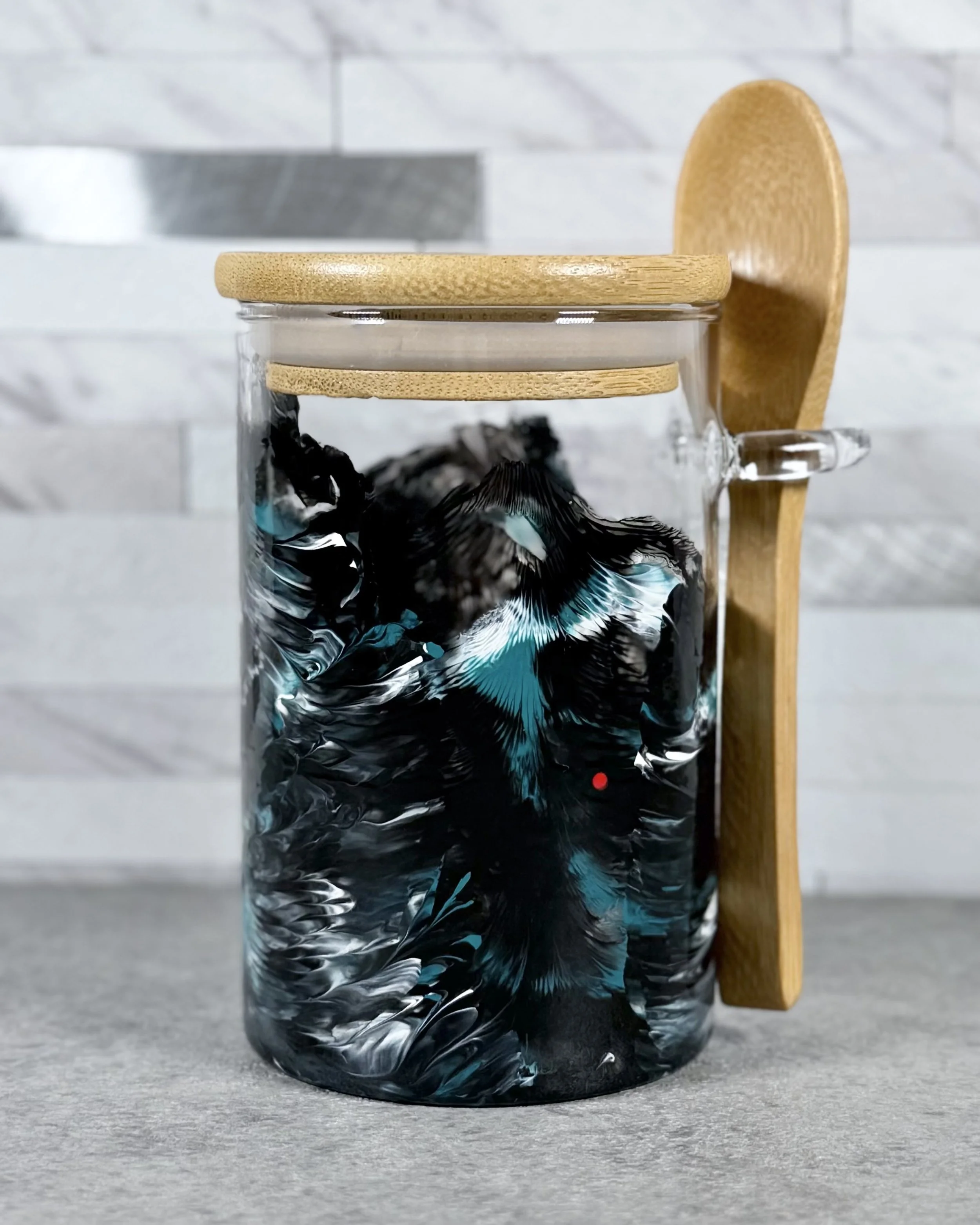 Common Loon Spice Jar