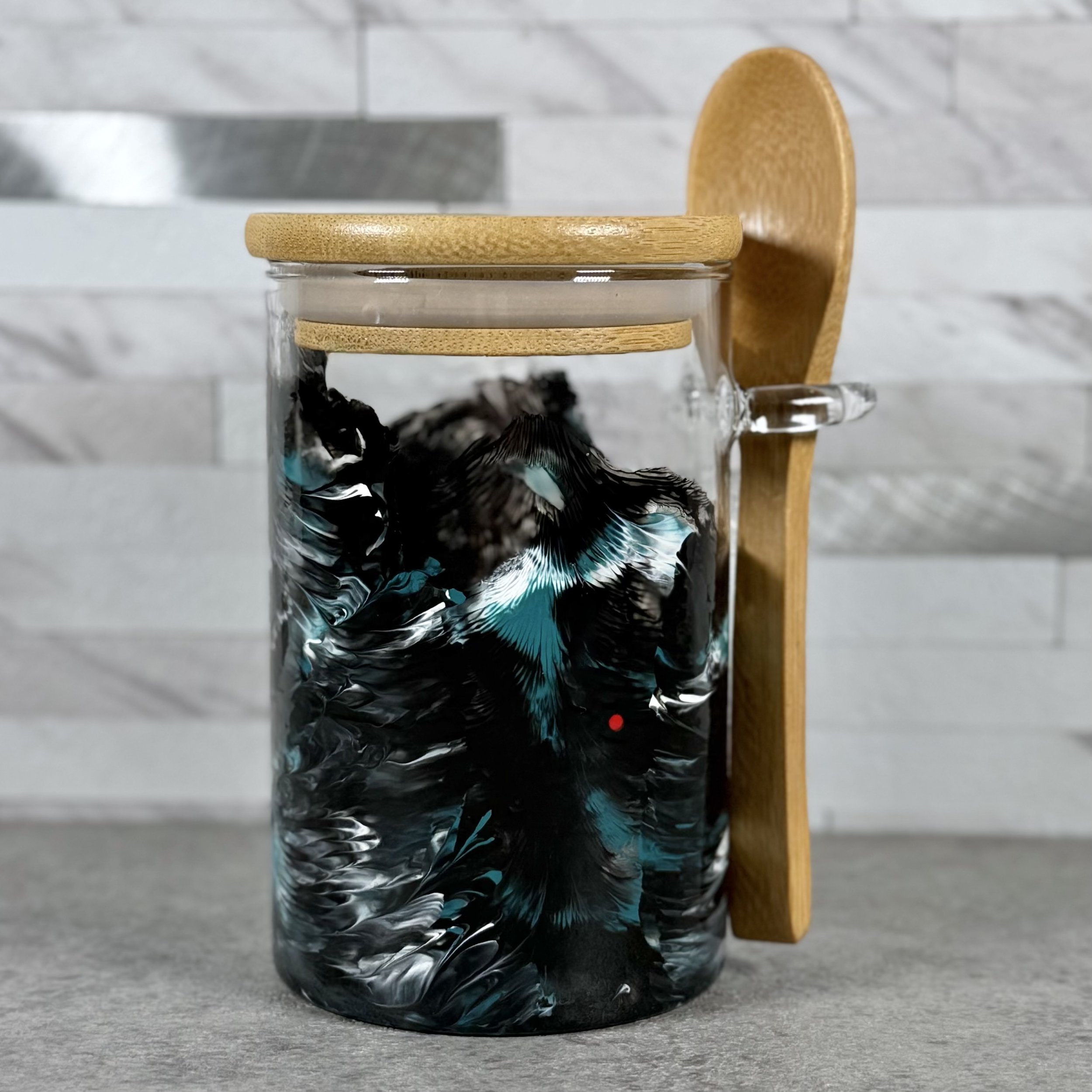 Common Loon Spice Jar