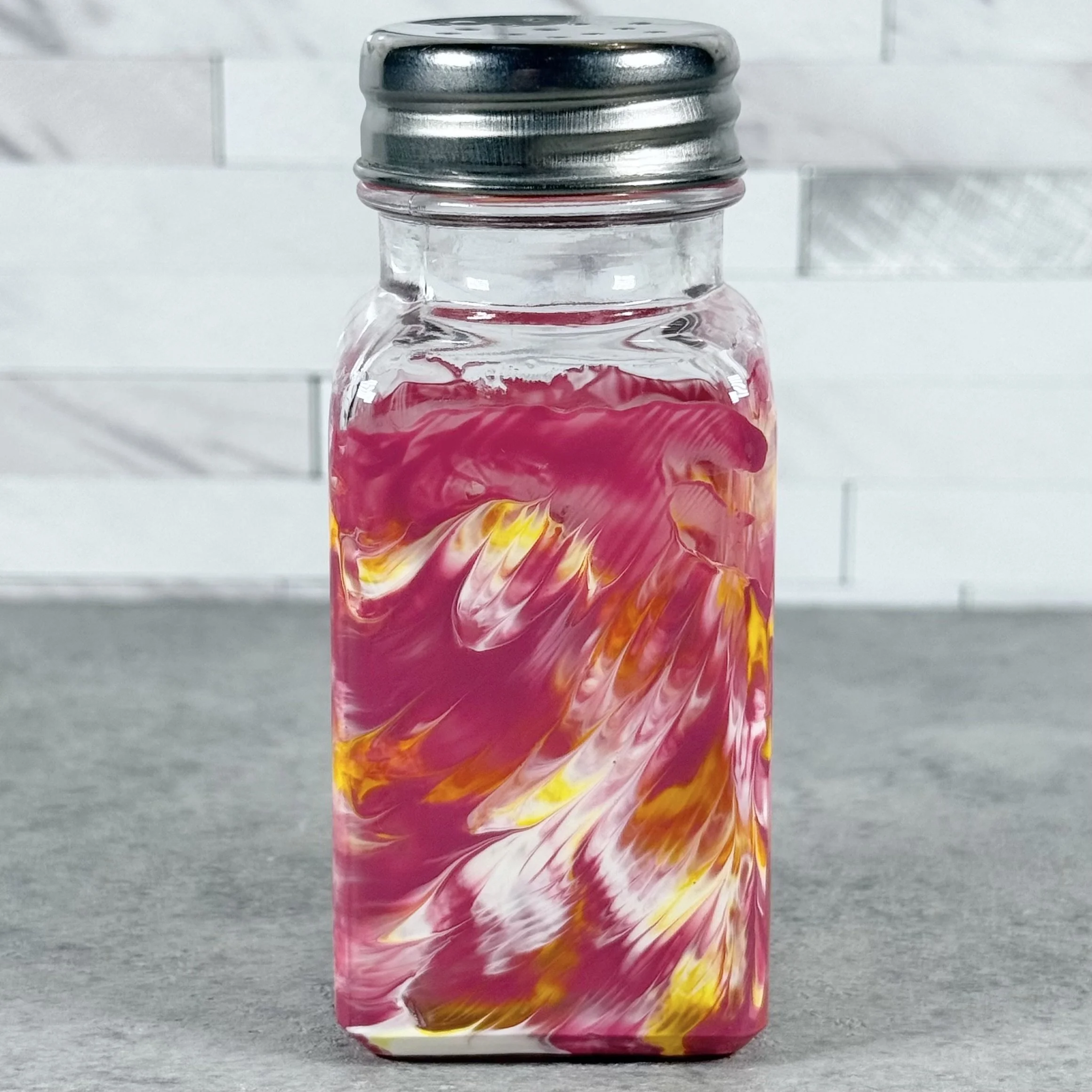 Showy Lady's Slipper Salt & Pepper Shaker