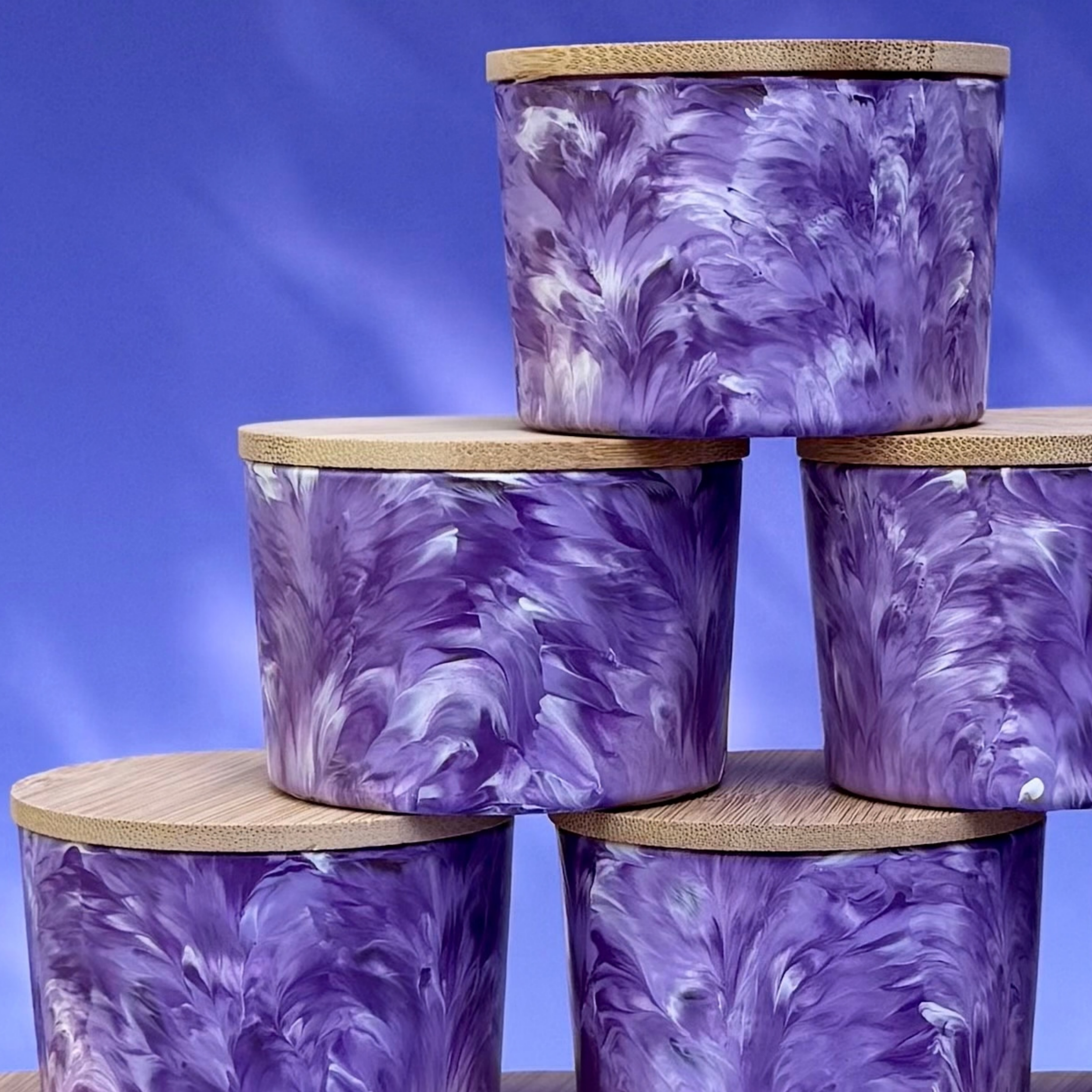 Domestic Violence Awareness Candle