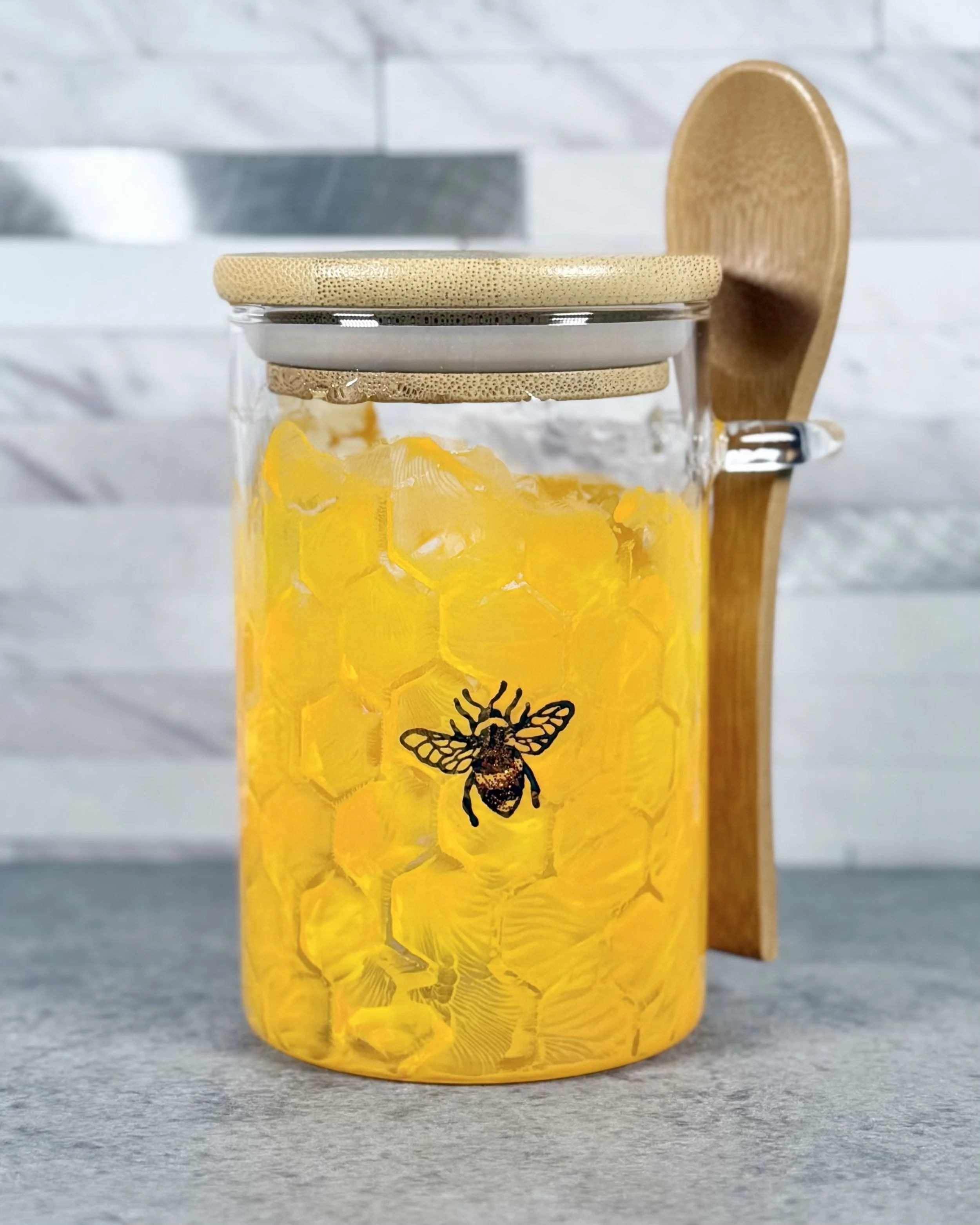Rusty Patched Bumblebee Spice Jar