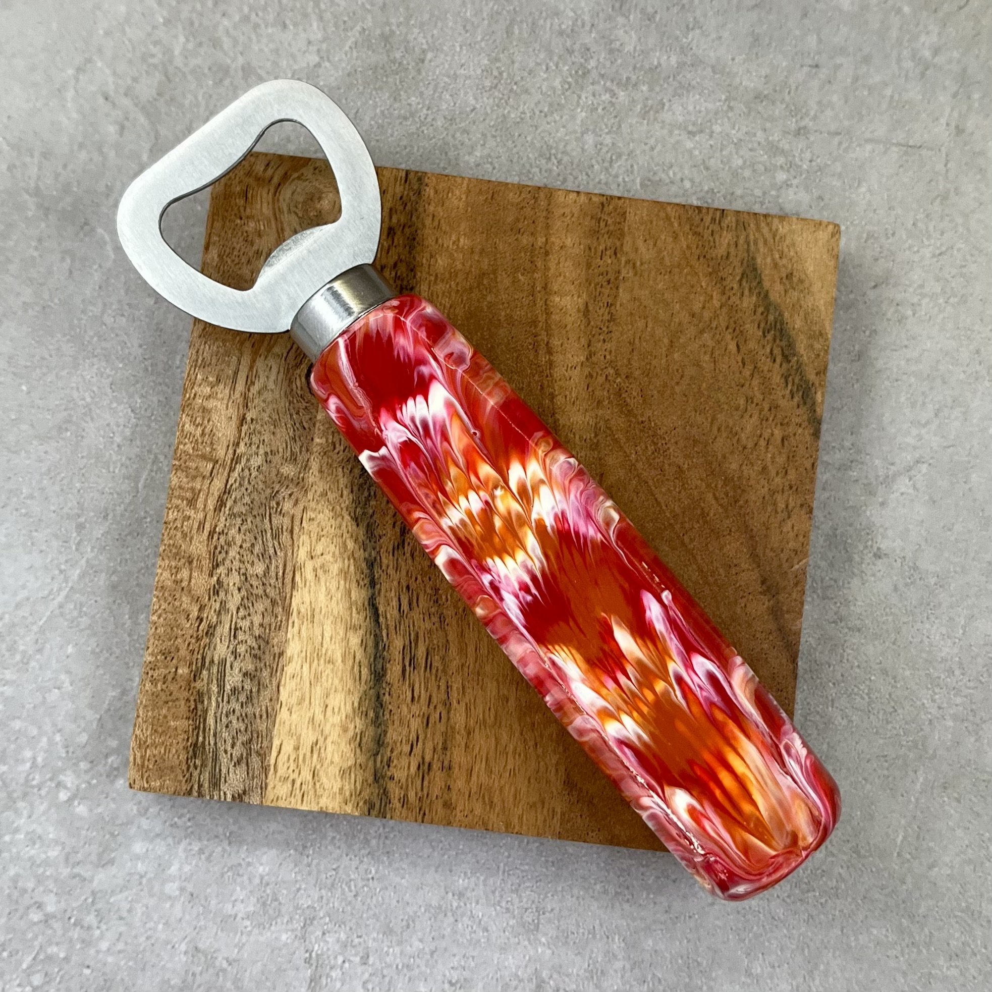 Lake Superior Agate Bottle Opener