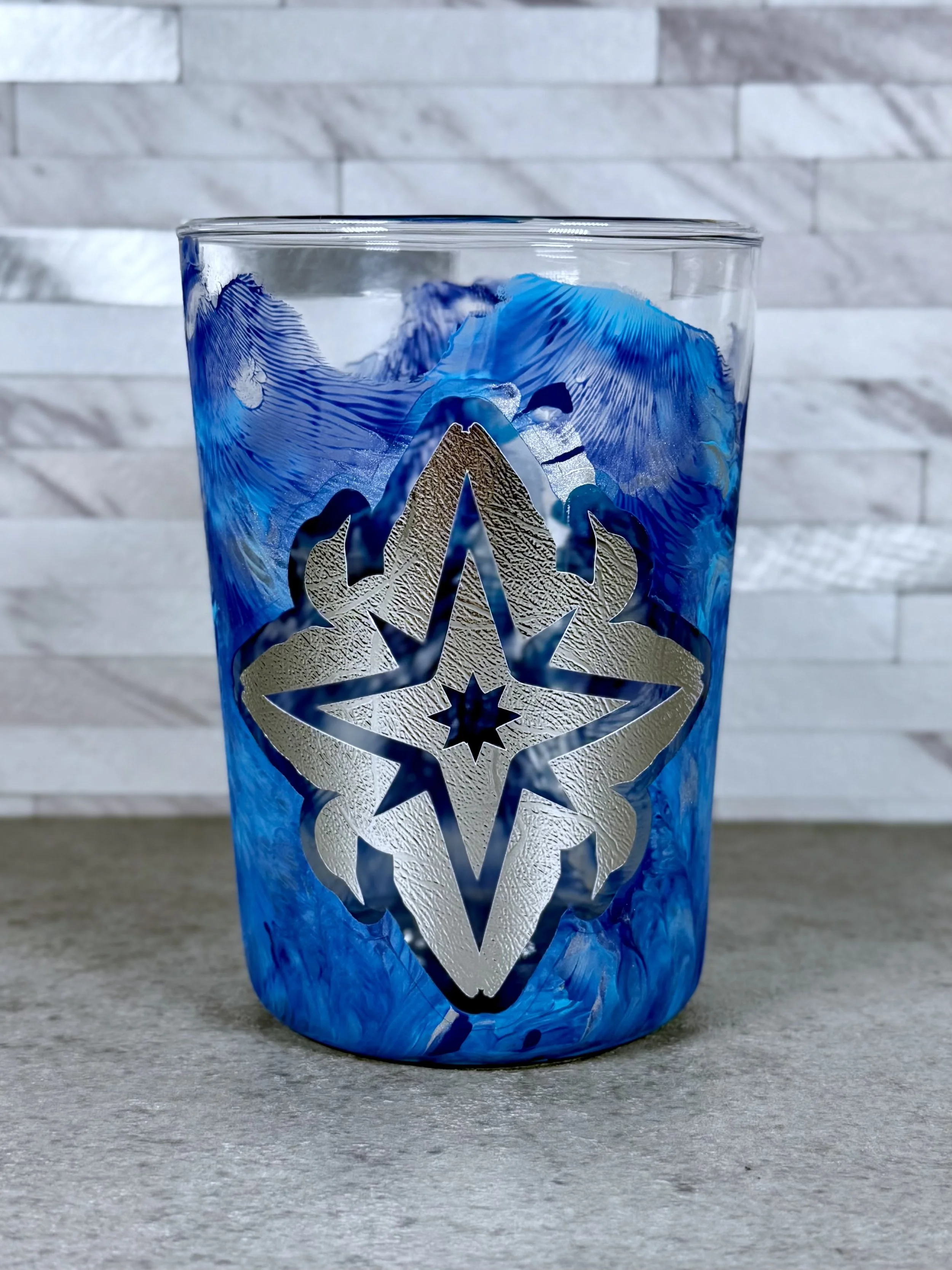 Rising Loon Tumbler Glass