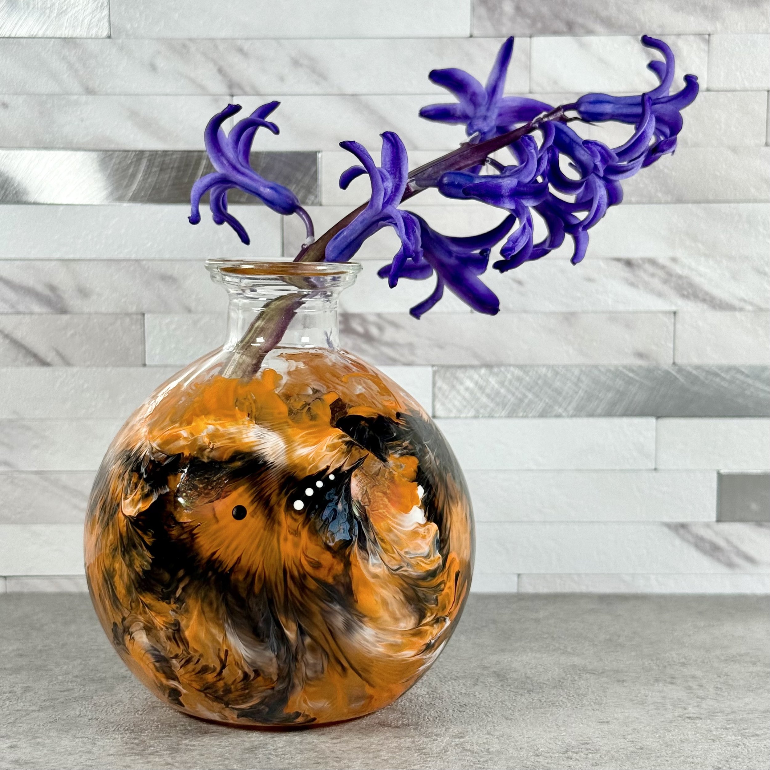 Monarch Bud Vase