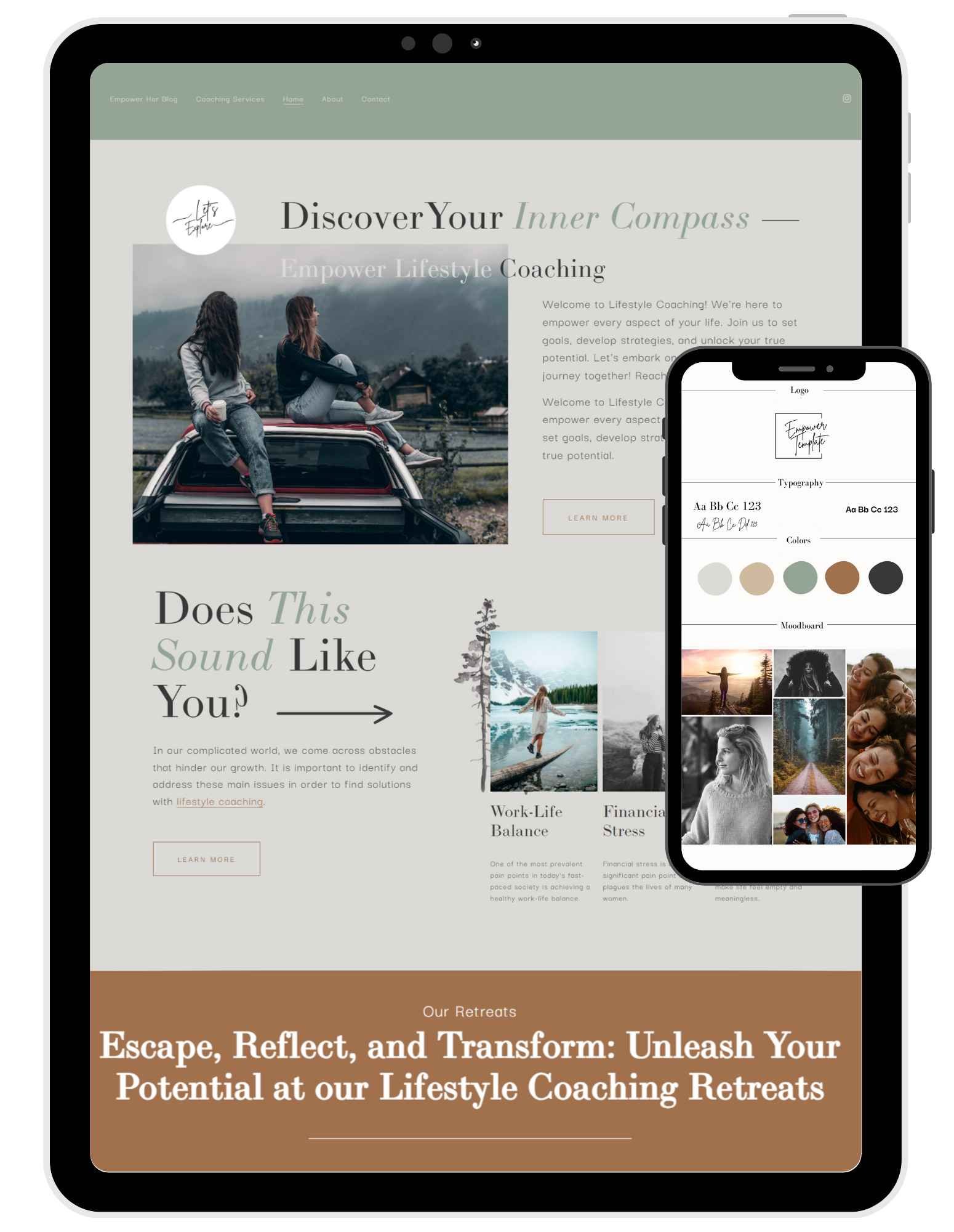 Empower Her Squarespace Website Template (Copy)