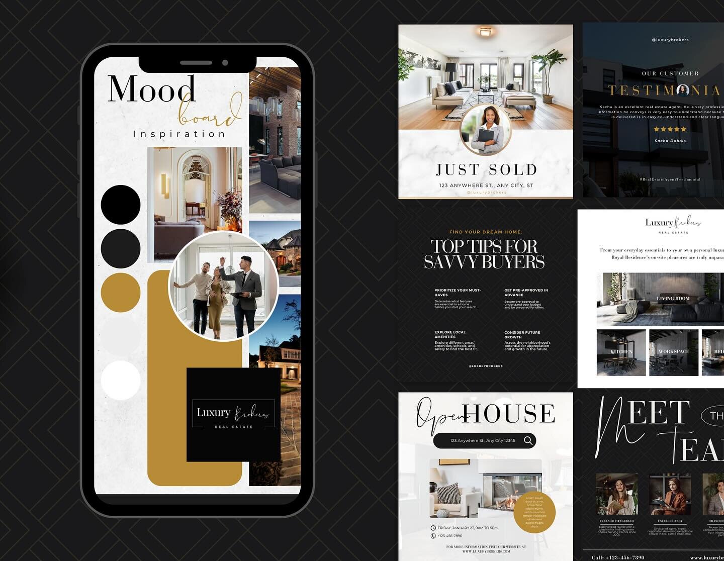 &ldquo;🌟✨ Introducing &lsquo;Lux Brokers&rsquo; on Squarespace 7.1 - where elegant design meets innovation in the realm of luxury real estate. 🏰💎 Elegance is the language, and this template speaks fluently. Here&rsquo;s why Squarespace 7.1 reigns 