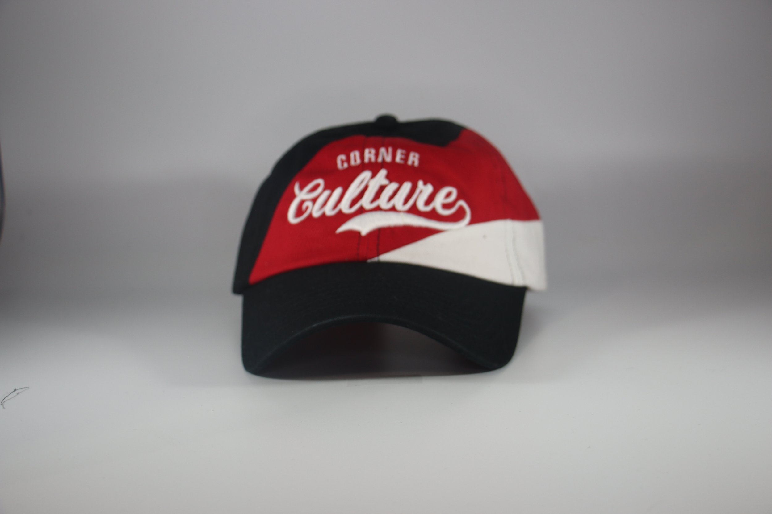 Tri Color with White Dad Hat Front.JPG