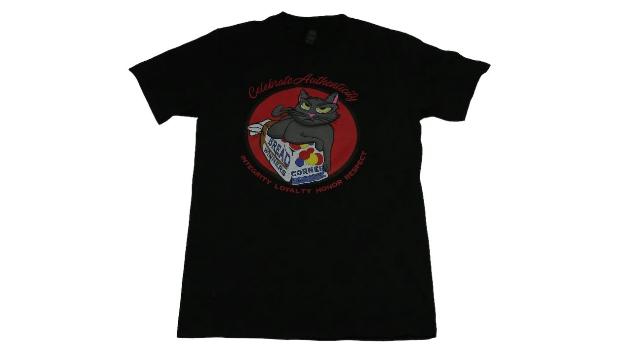 Black with Red Bodega Cat Tee.JPG