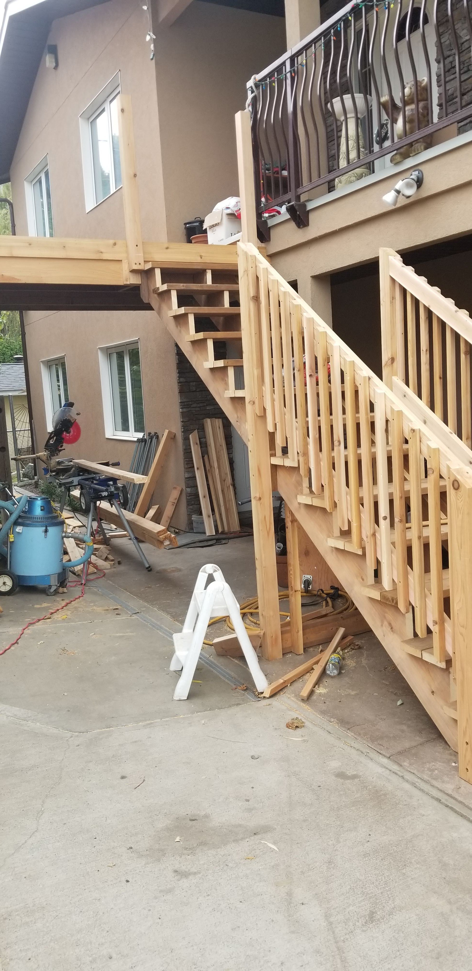 Okanagan Falls Project Stairs and Breezeway to Shop Mezanine 2.jpg