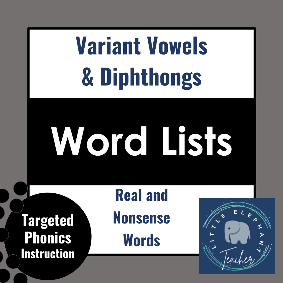 Variant Vowels