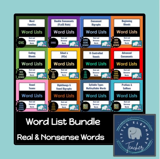 Word Lists Bundle