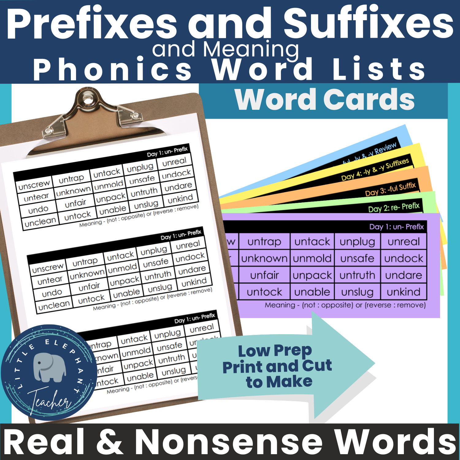 Prefixes and Suffixes