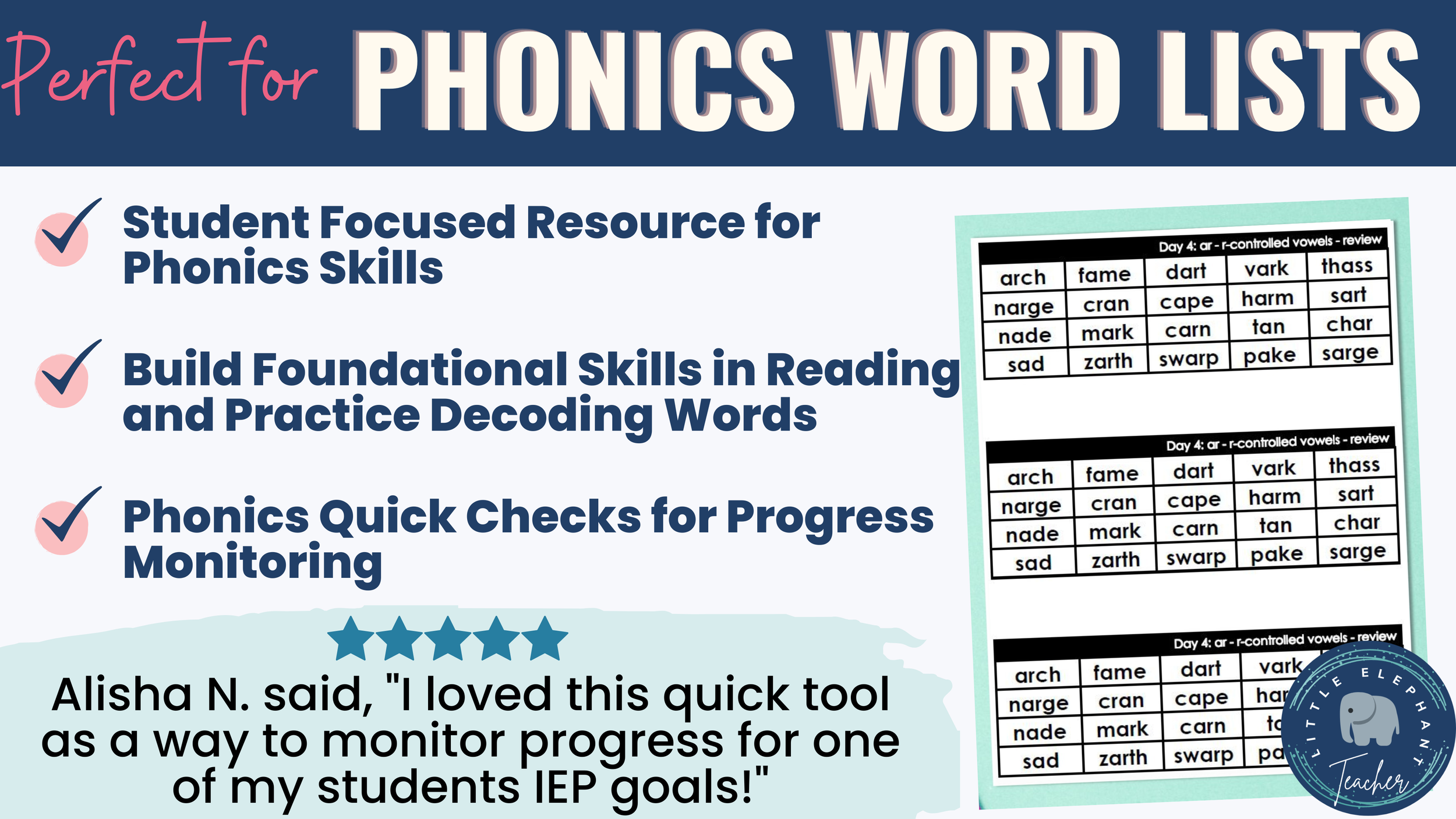 Decode Words with these Ultimate Phonics Word Lists