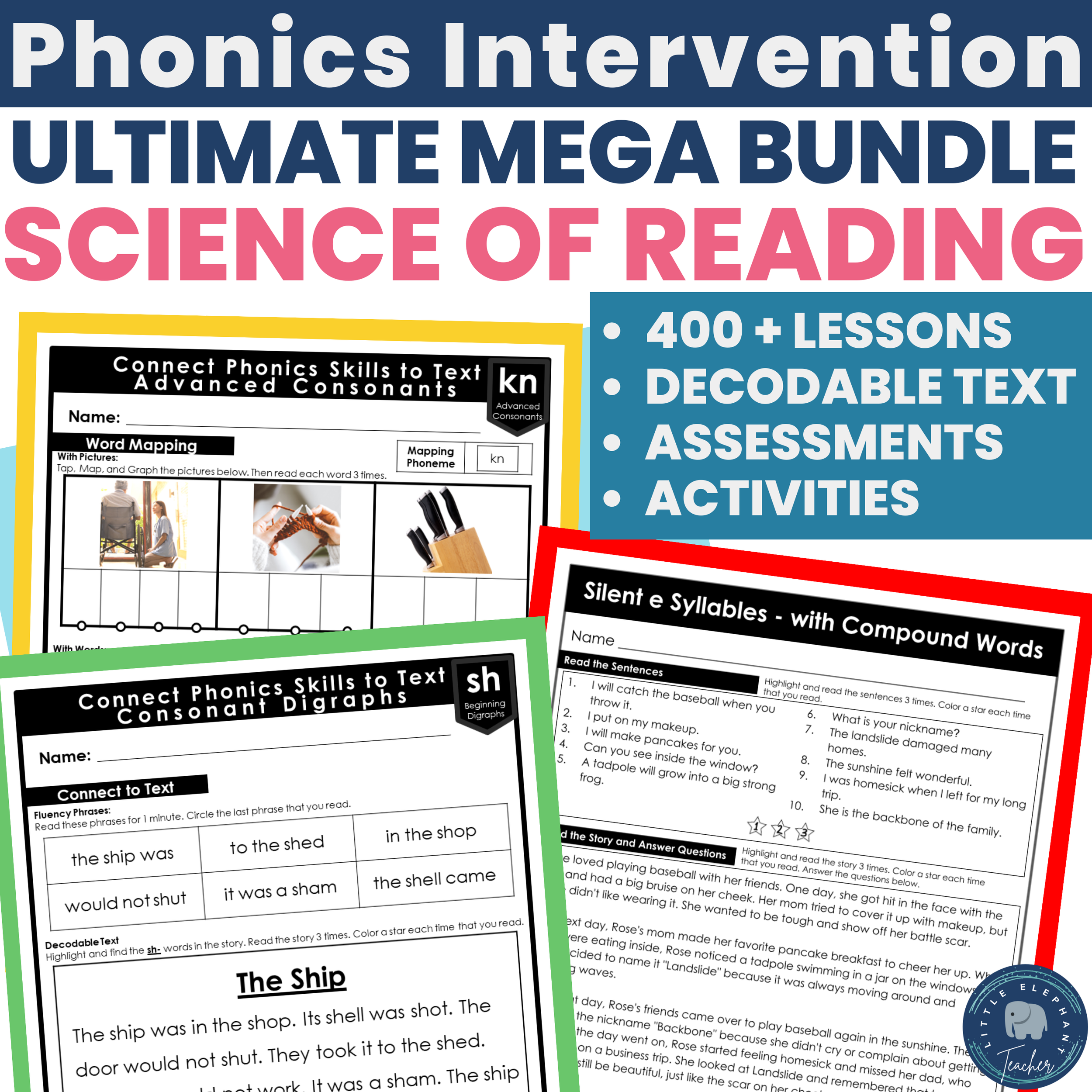 Phonics Lesson Interventions + Multisyllabic Words