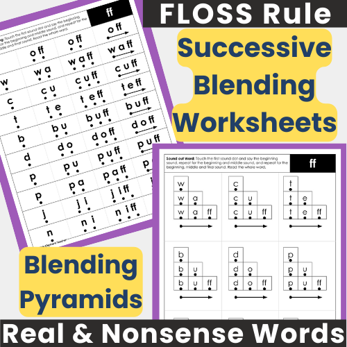 Segmenting and Blending Worksheets