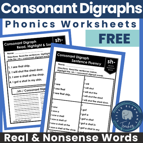 Phonics Worksheets For Older Students