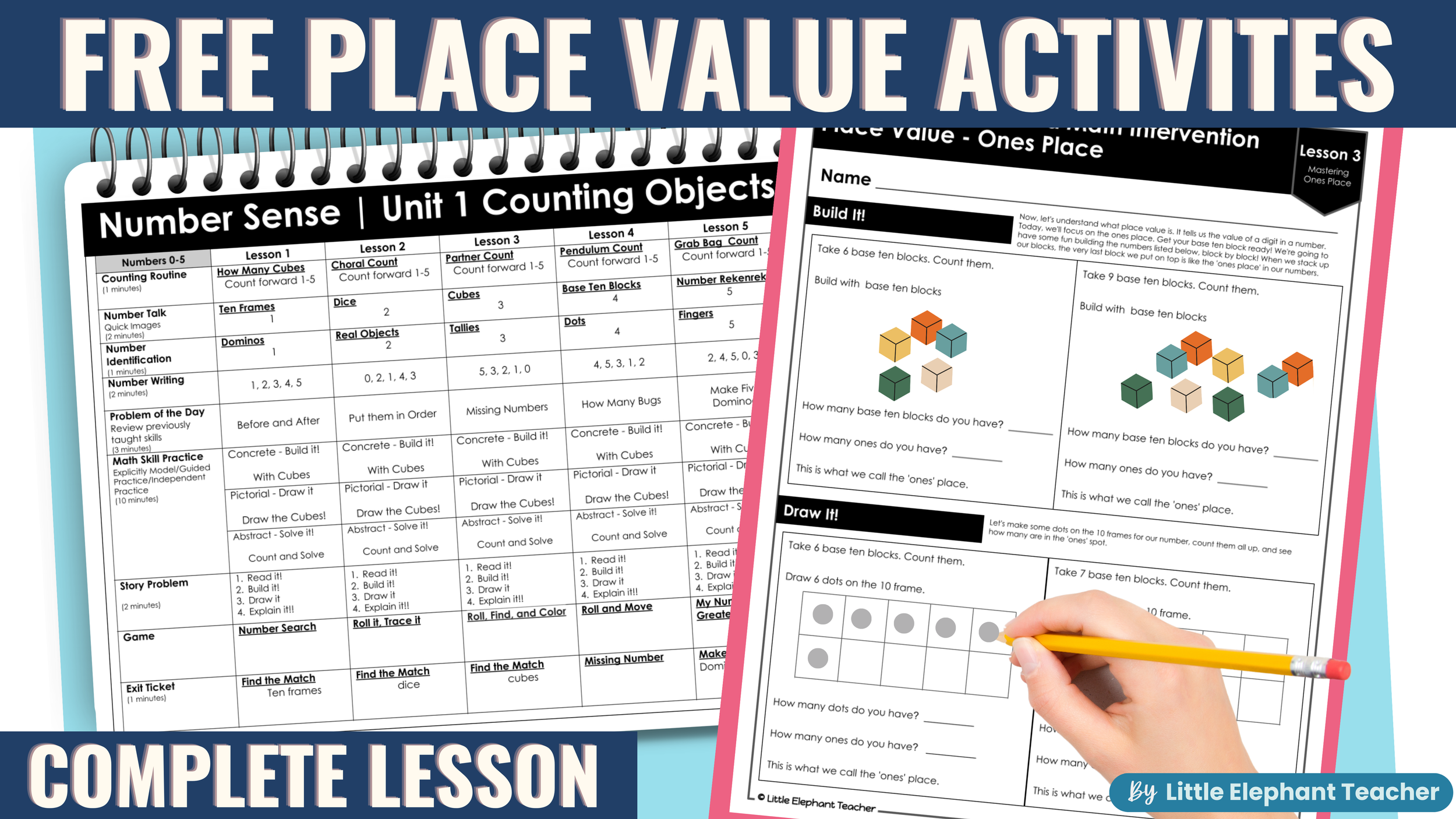 Place Value Worksheets and Games: A Hands-On Approach to Math ...
