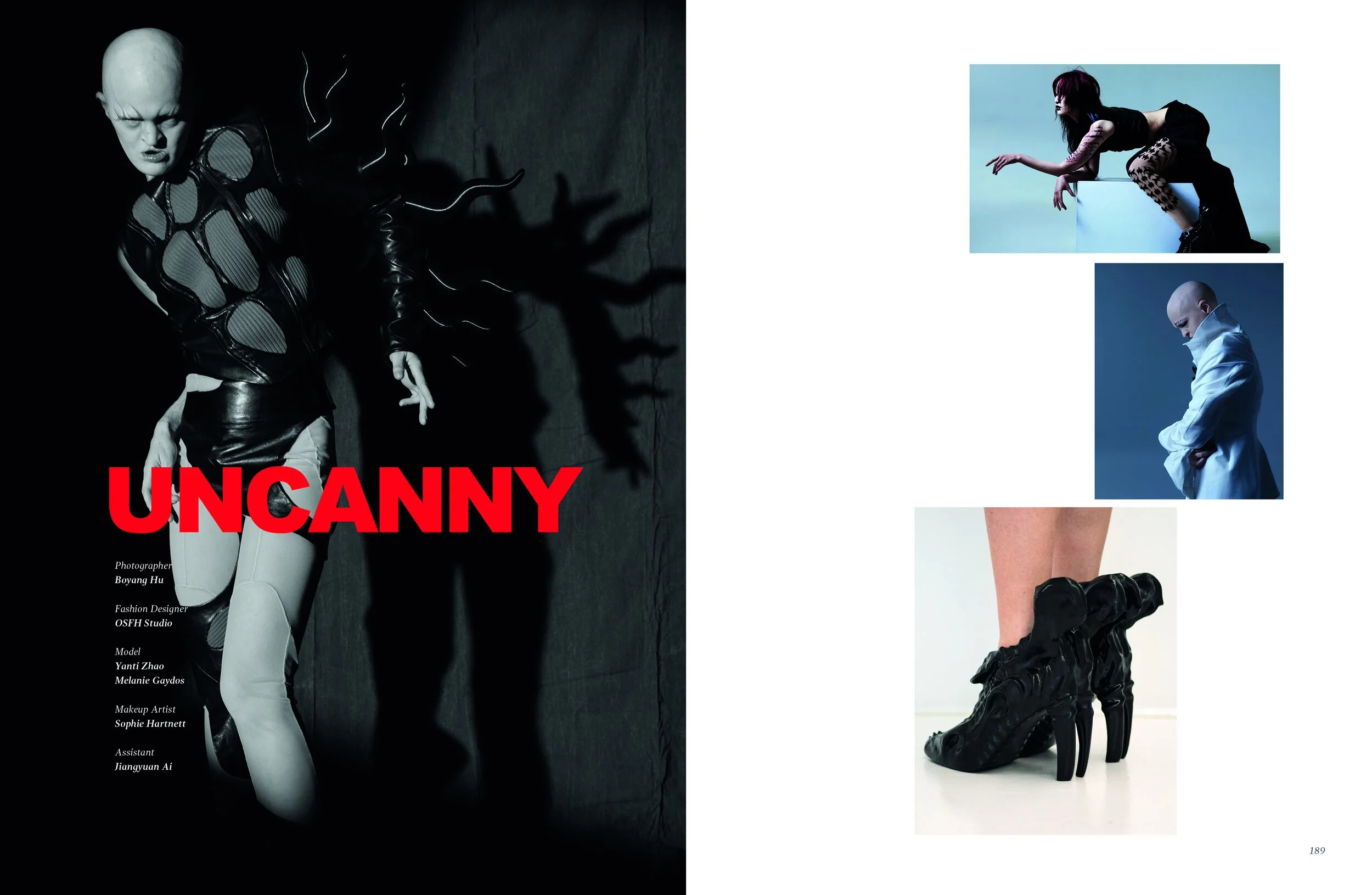 UNCANNY in Flanelle Magazine
