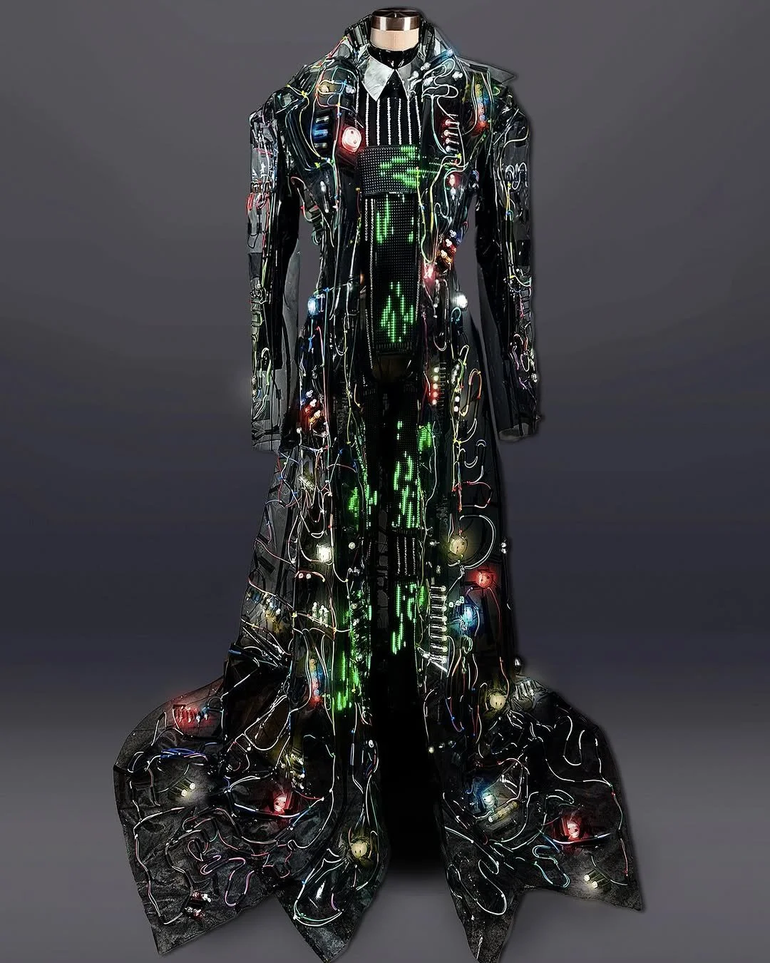 "Secret Spy" drag costume for Alyssa Edwards, at ChrisHabana