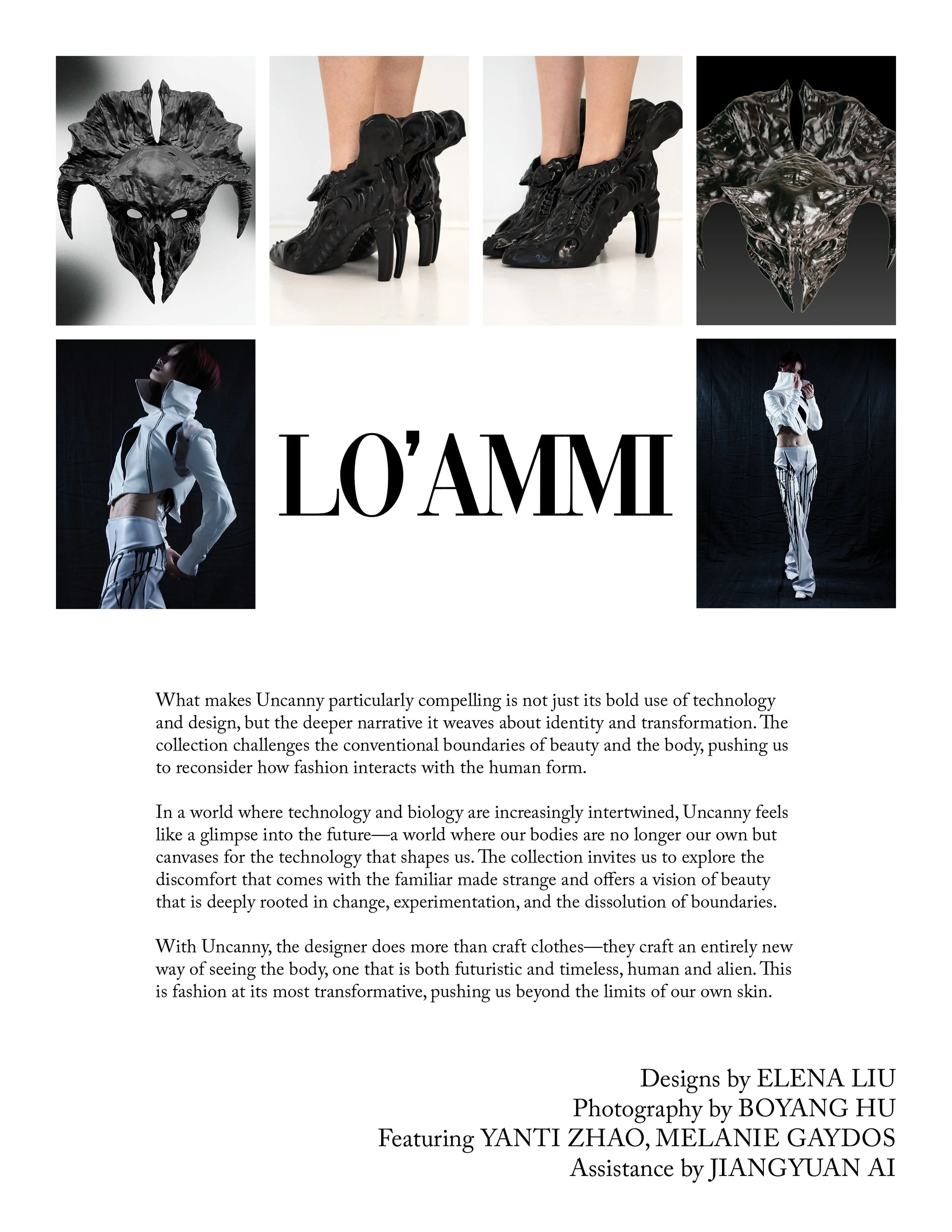 UNCANNY in LO'AMMI Magazine