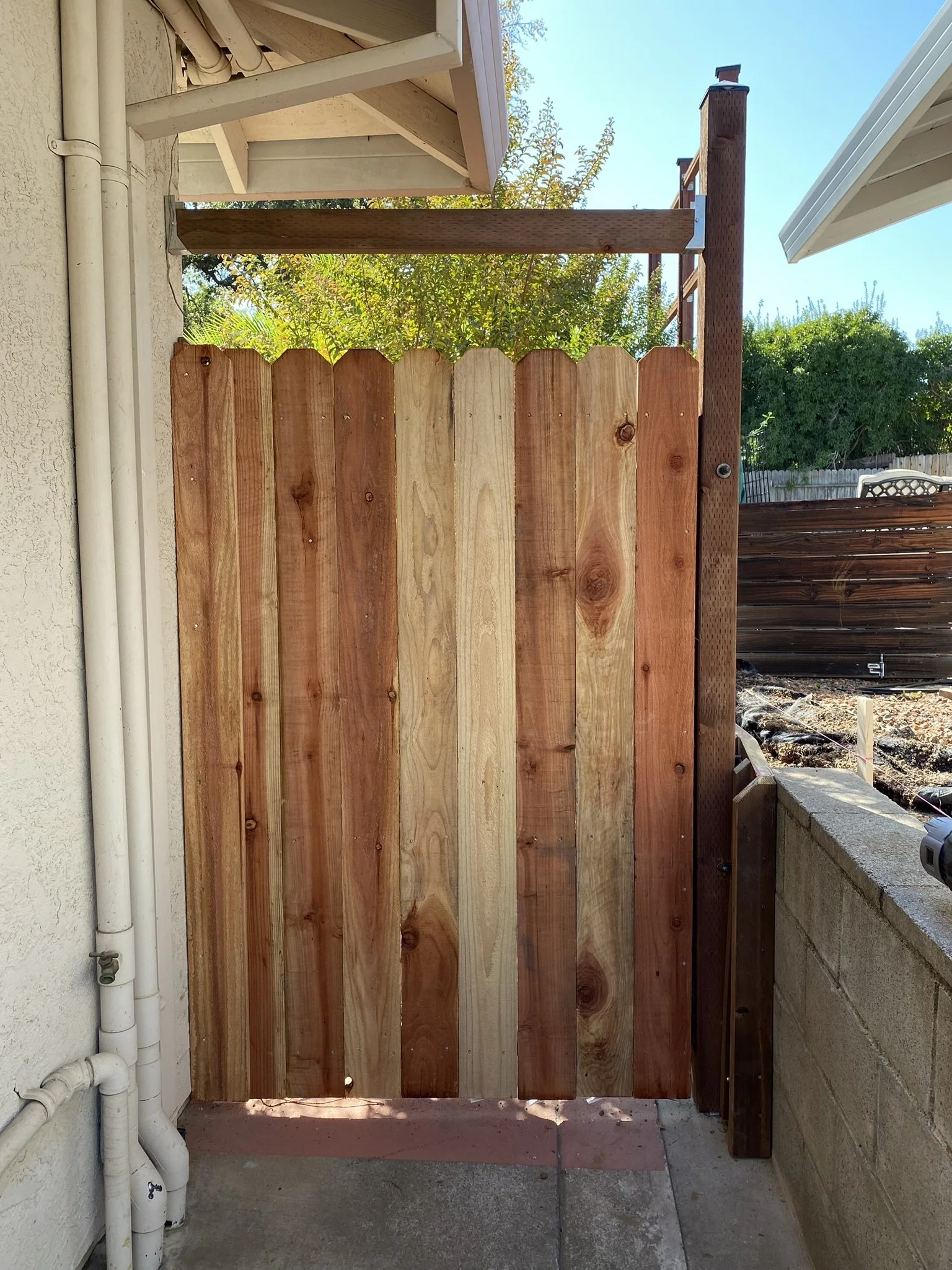 Fence removal and replacement