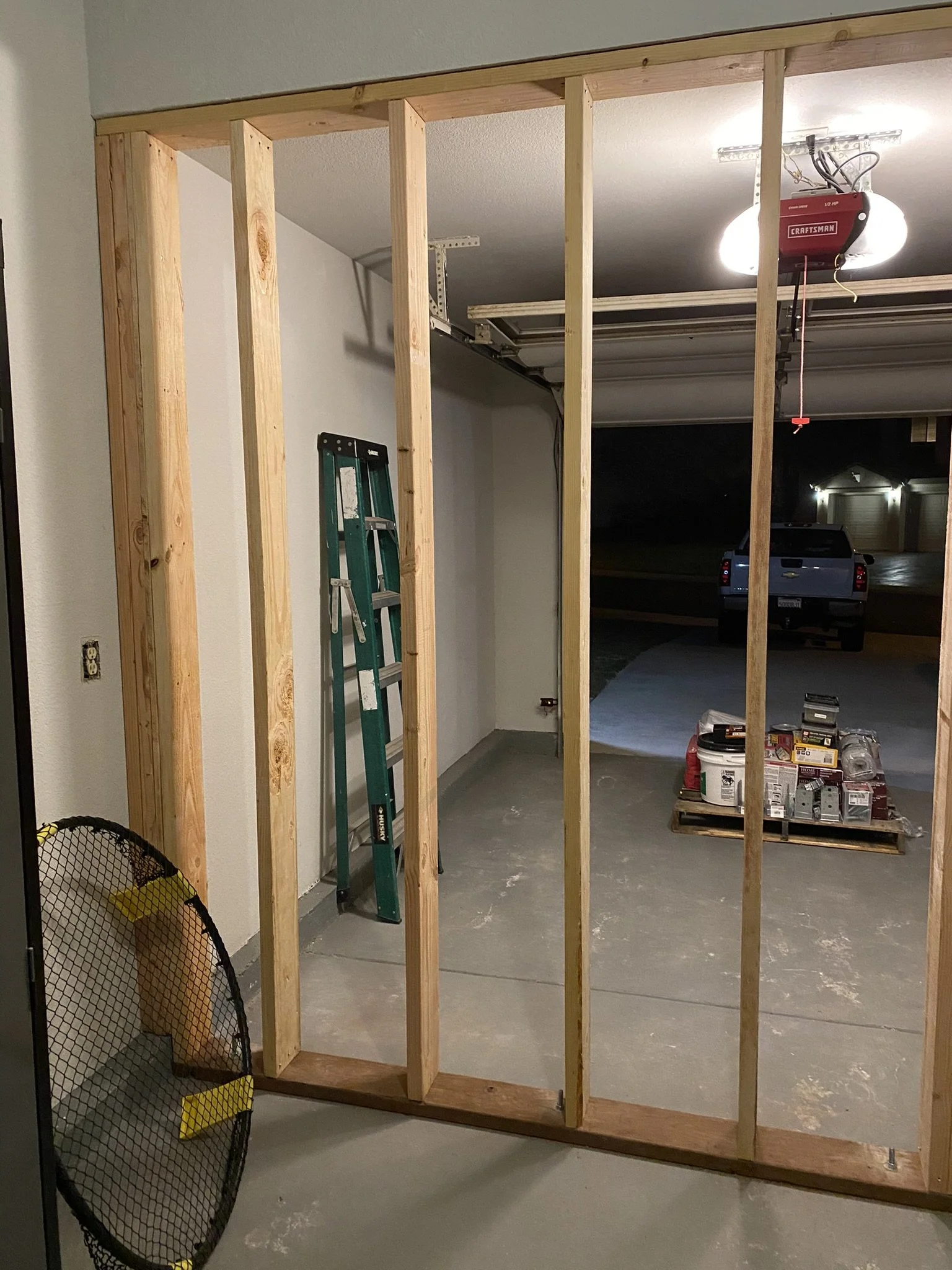 Garage Conversion - Added Workspace