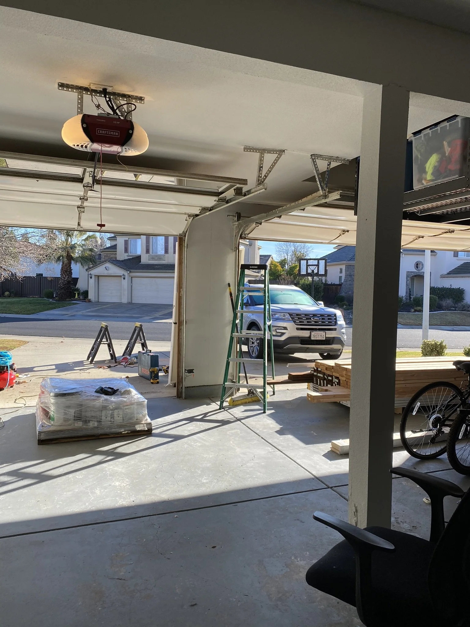 Garage Conversion - Added Workspace