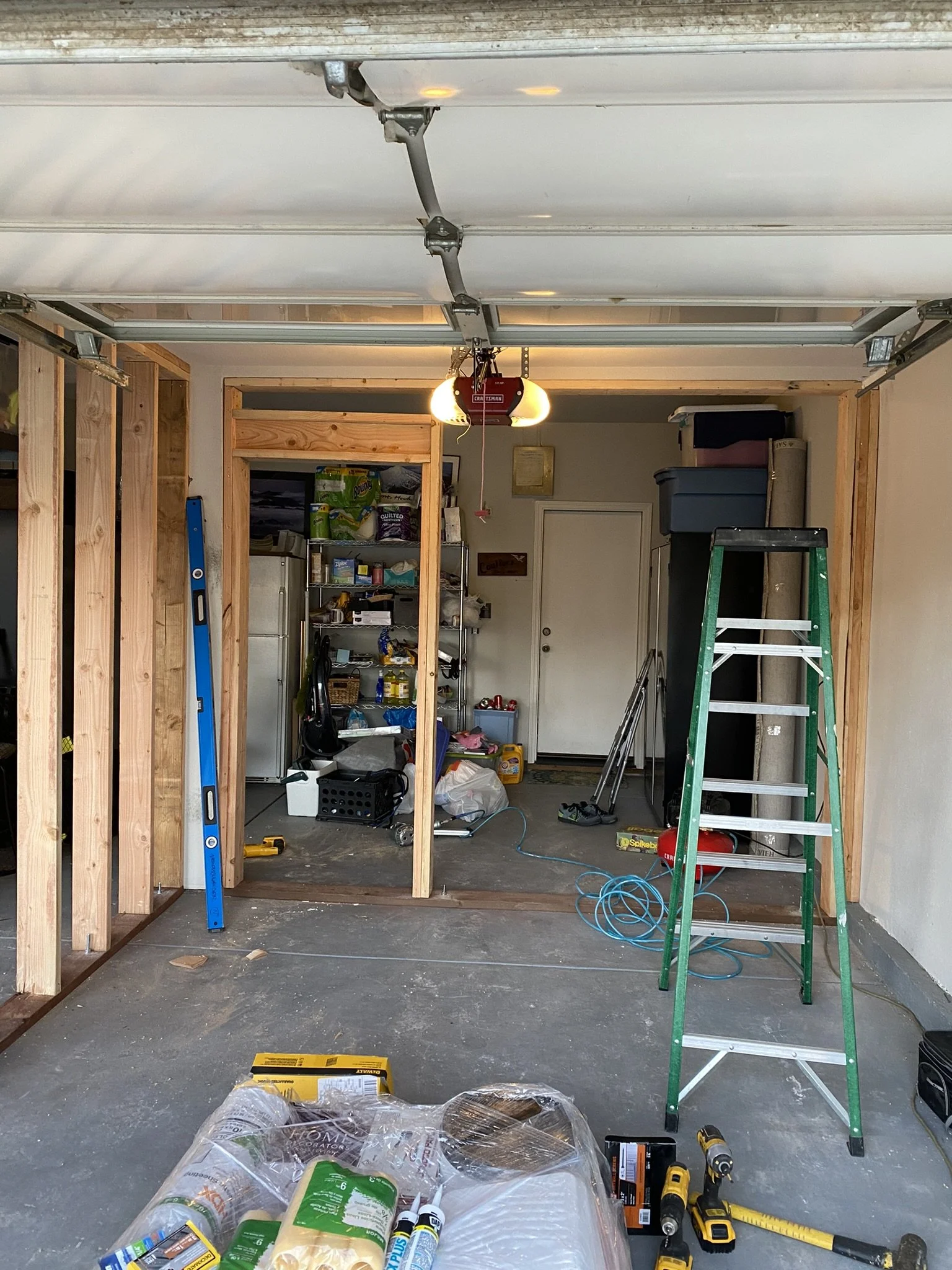 Garage Conversion - Added Workspace