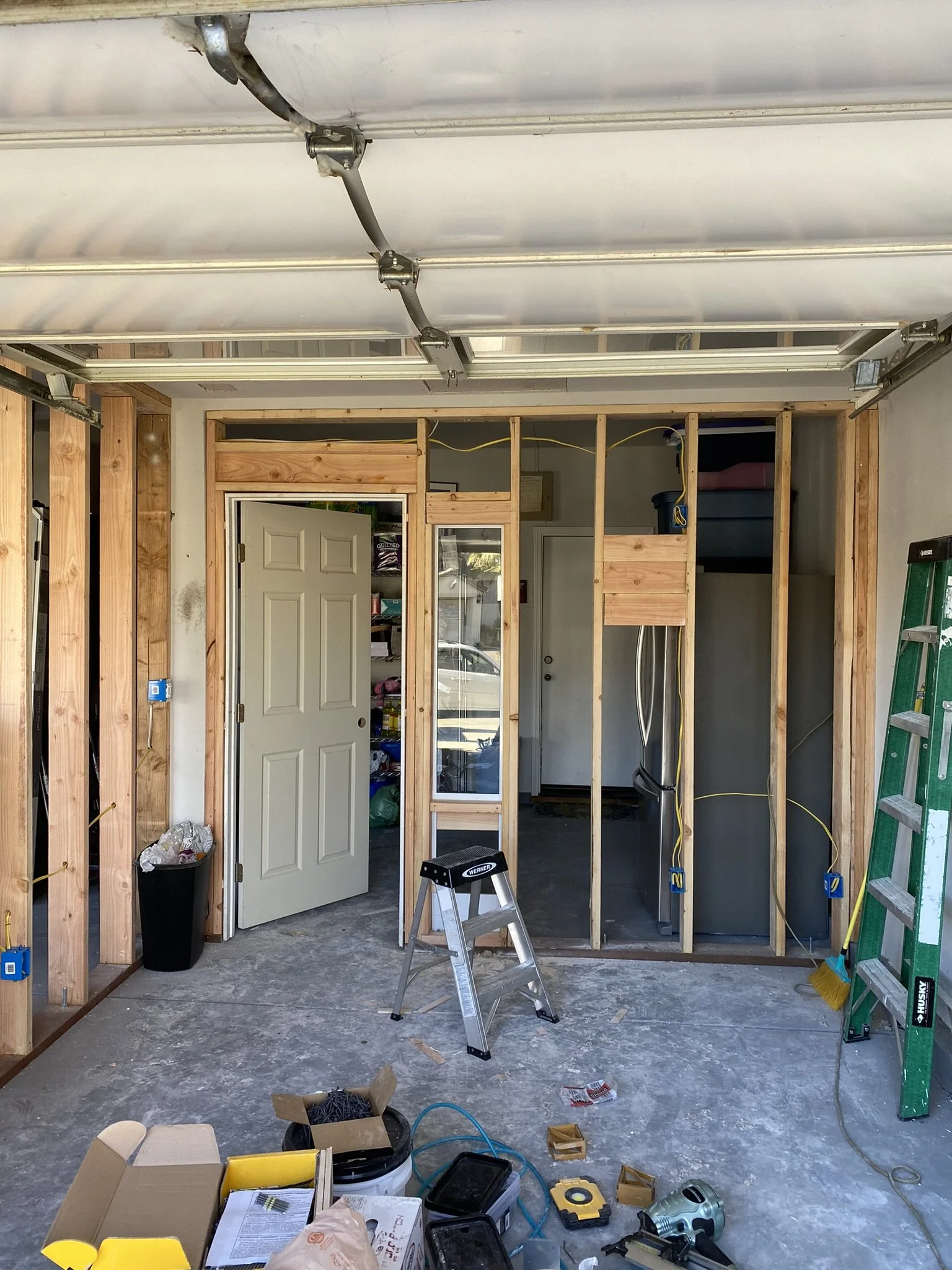 Garage Conversion - Added Workspace