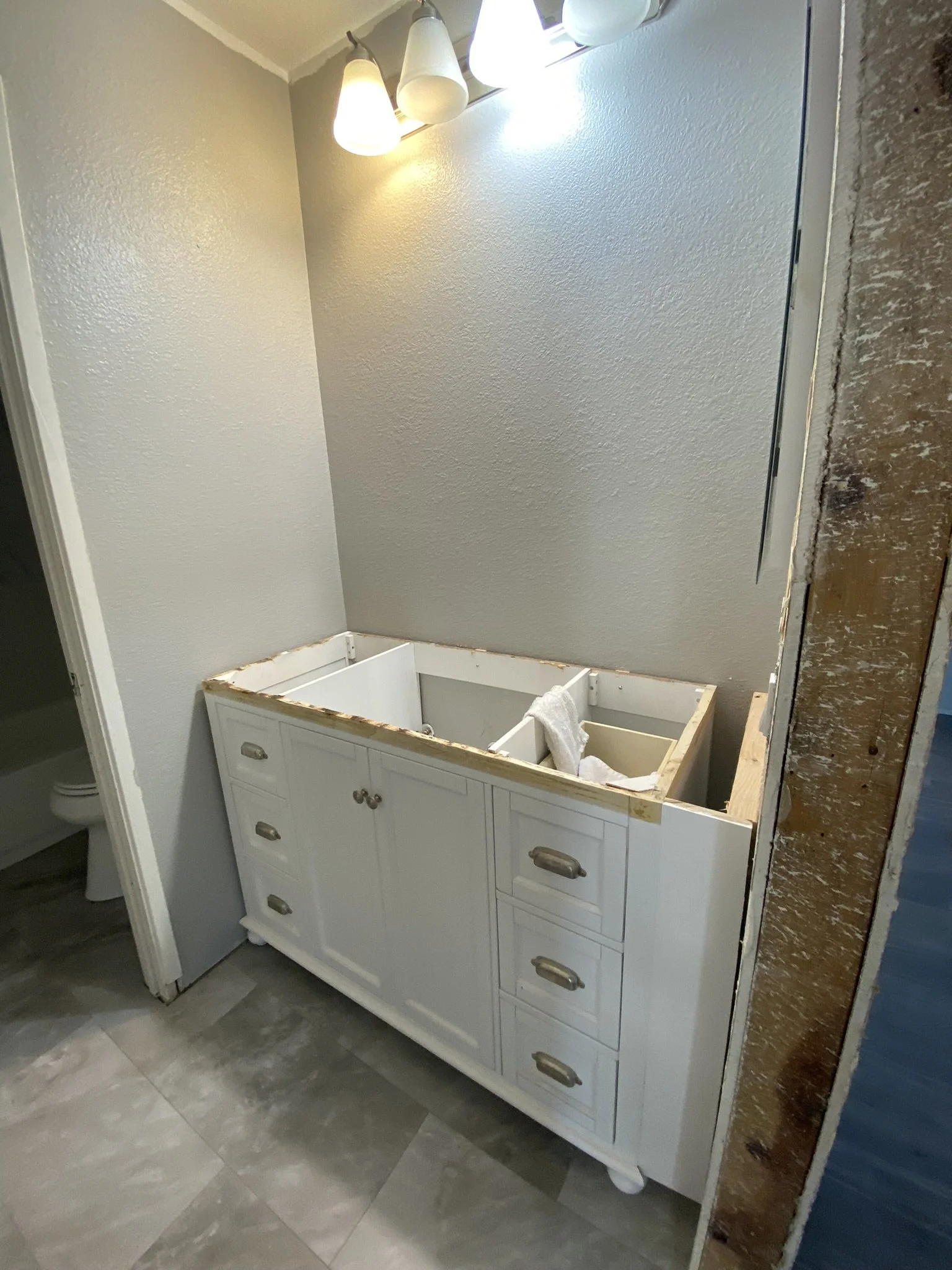 Kitchen and Bathroom Remodel Completion - before