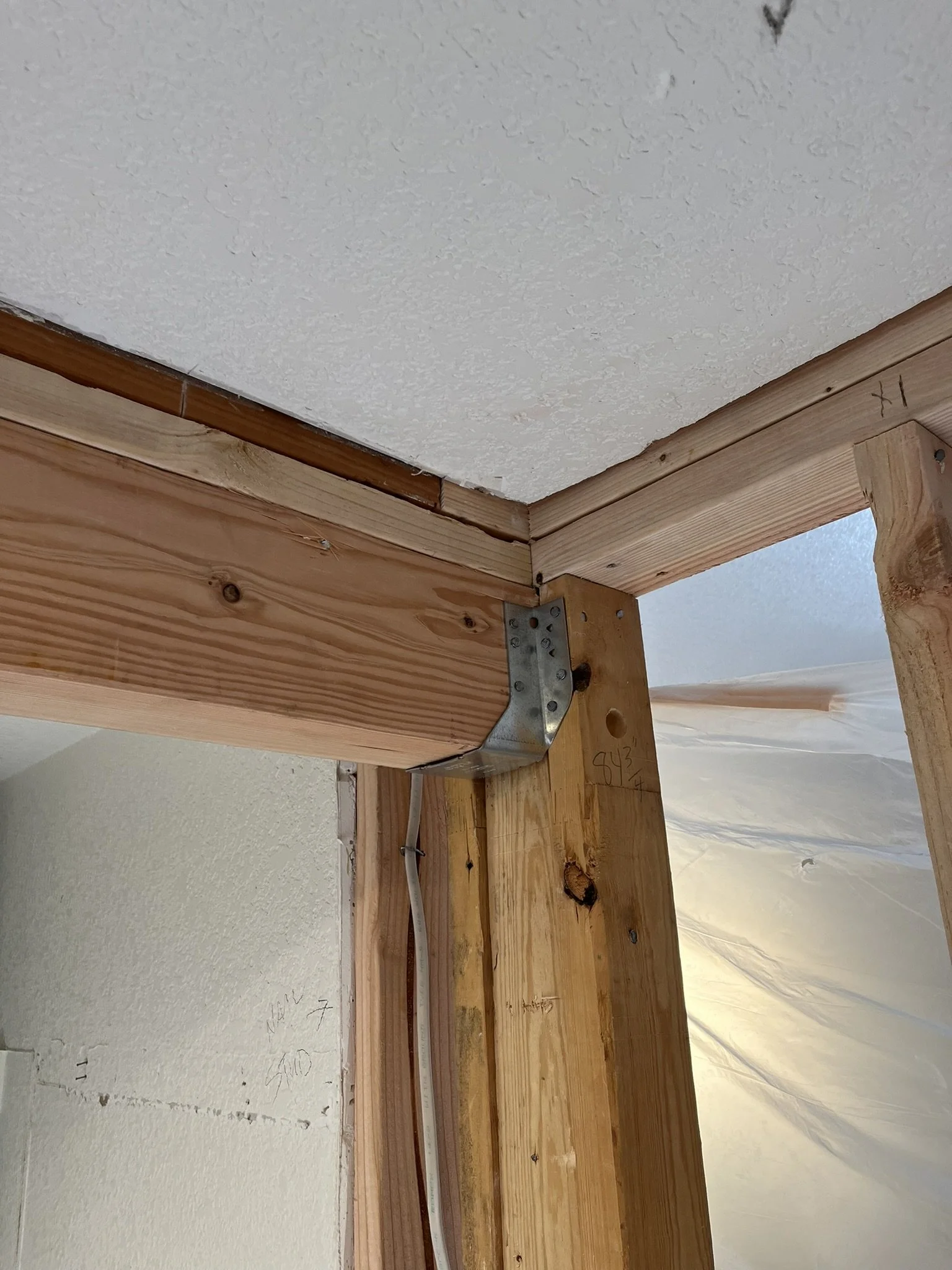 Master Closet Remodel - Framing