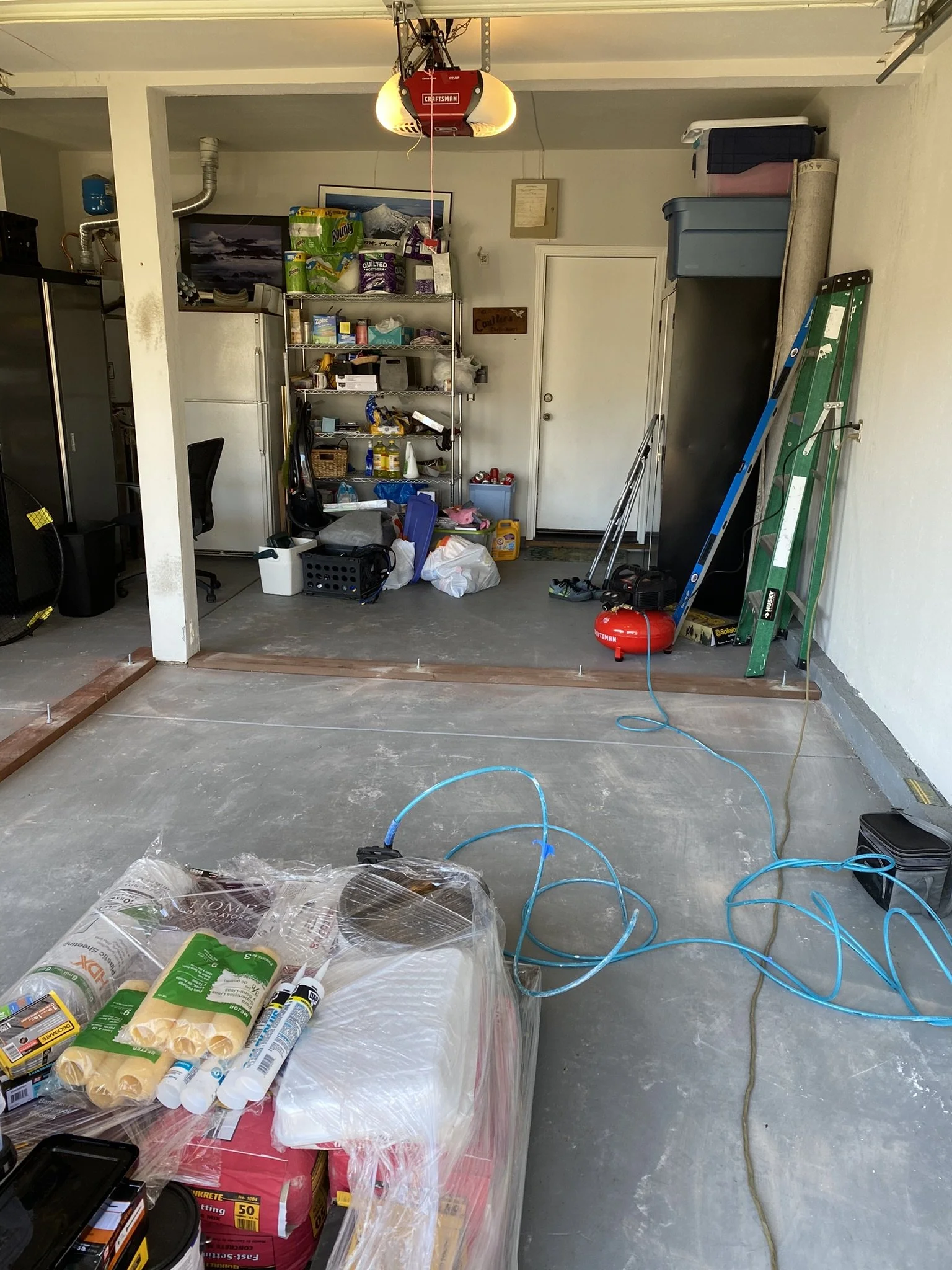 Garage Conversion - Added Workspace