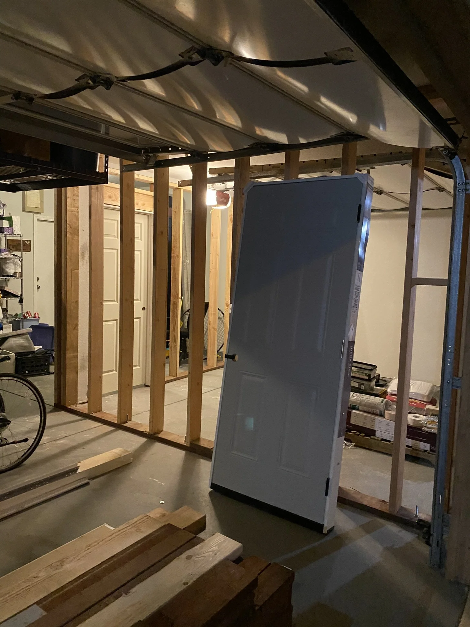 Garage Conversion - Added Workspace