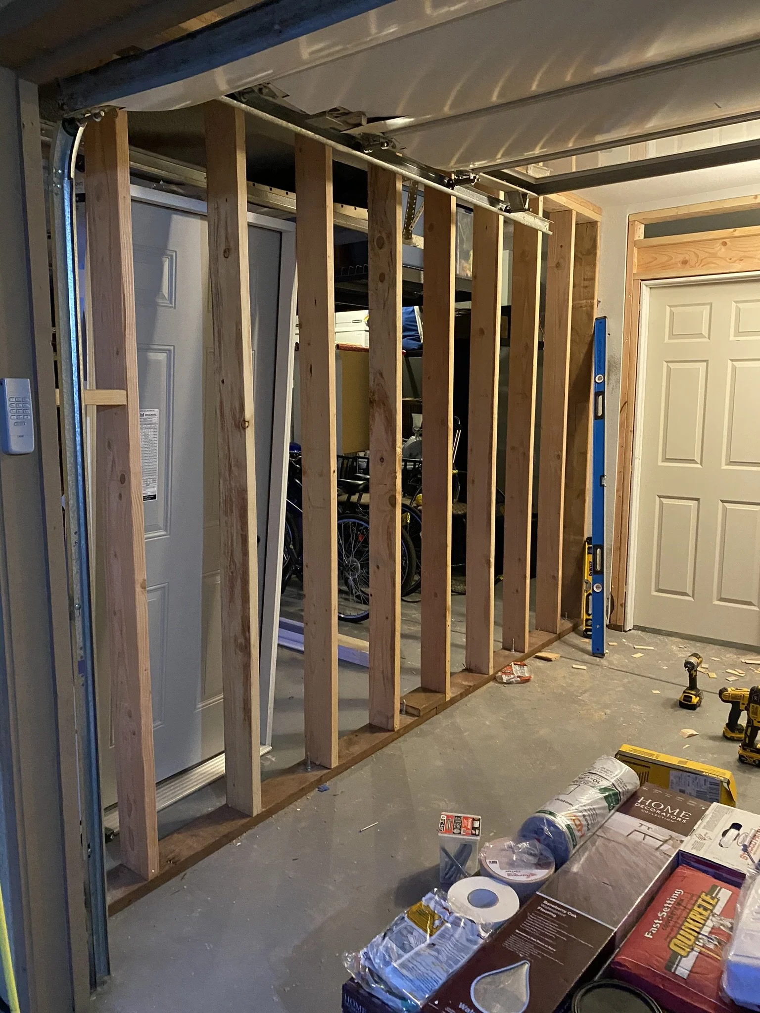 Garage Conversion - Added Workspace