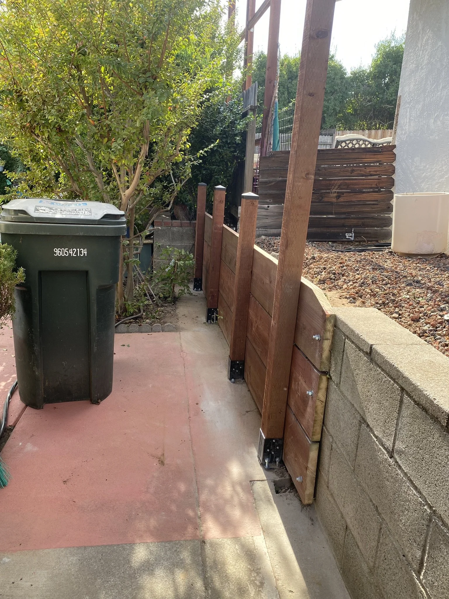 Fence removal and replacement