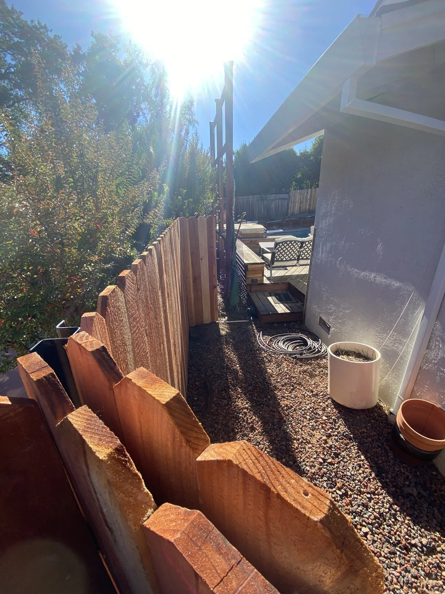 Fence removal and replacement