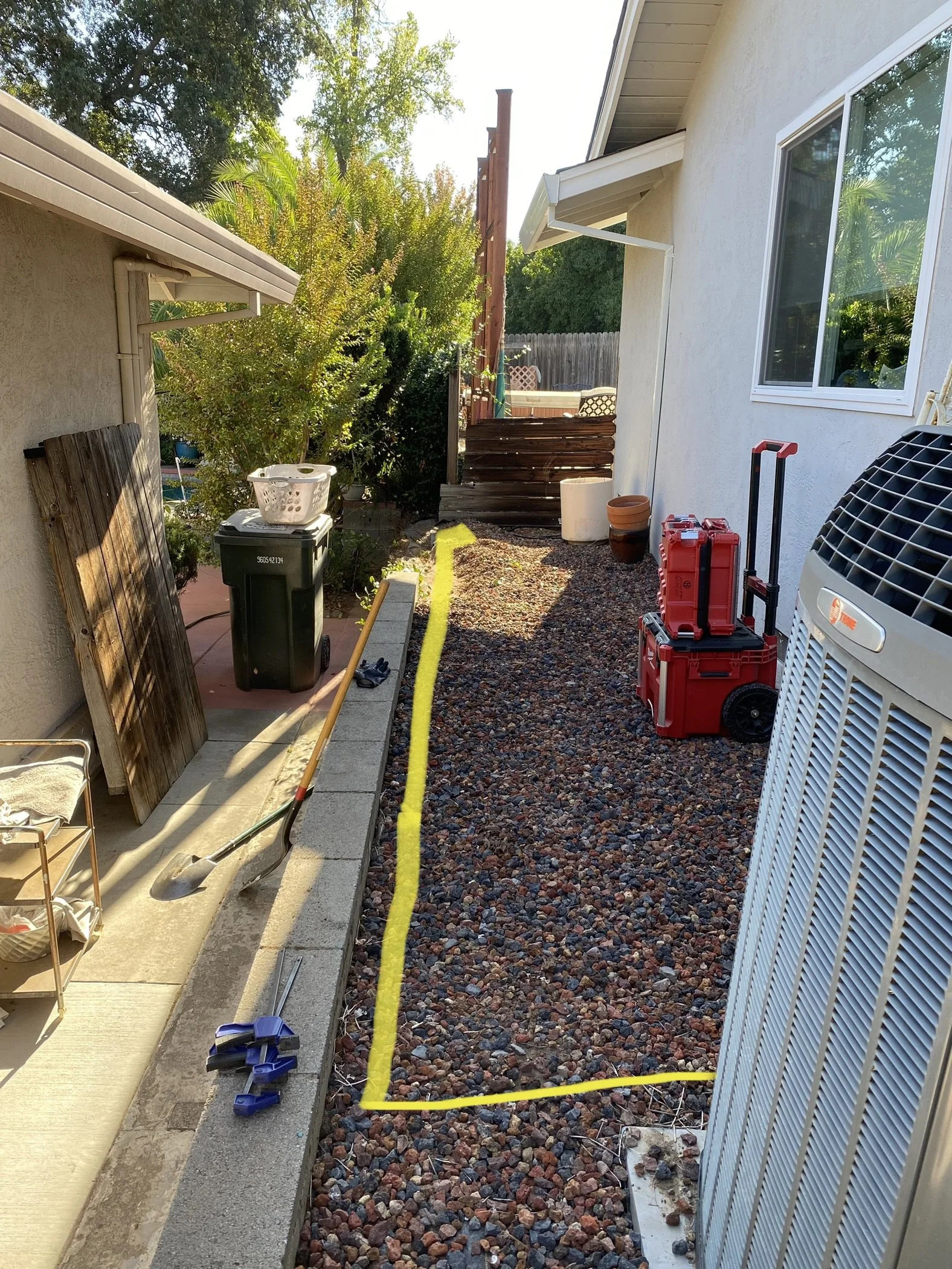 Fence removal and replacement