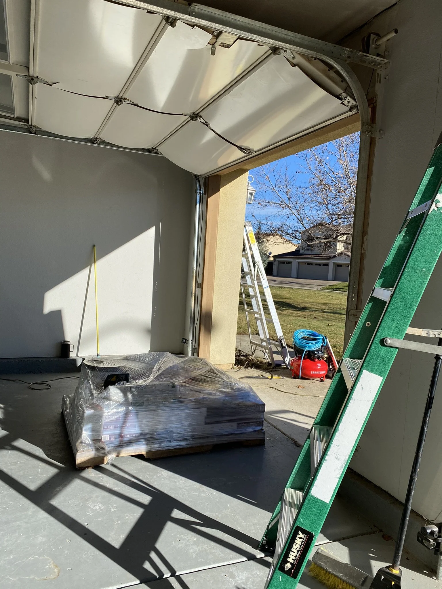 Garage Conversion - Added Workspace