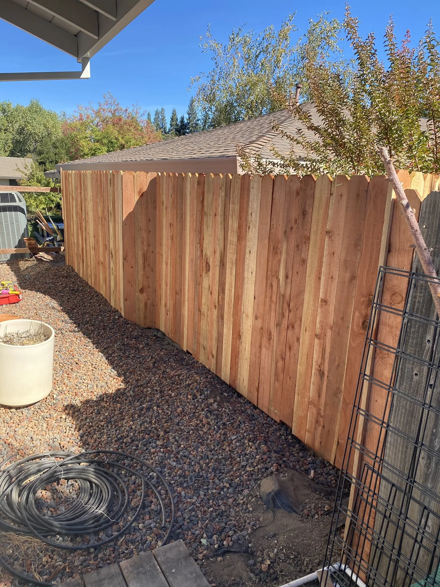 Fence removal and replacement
