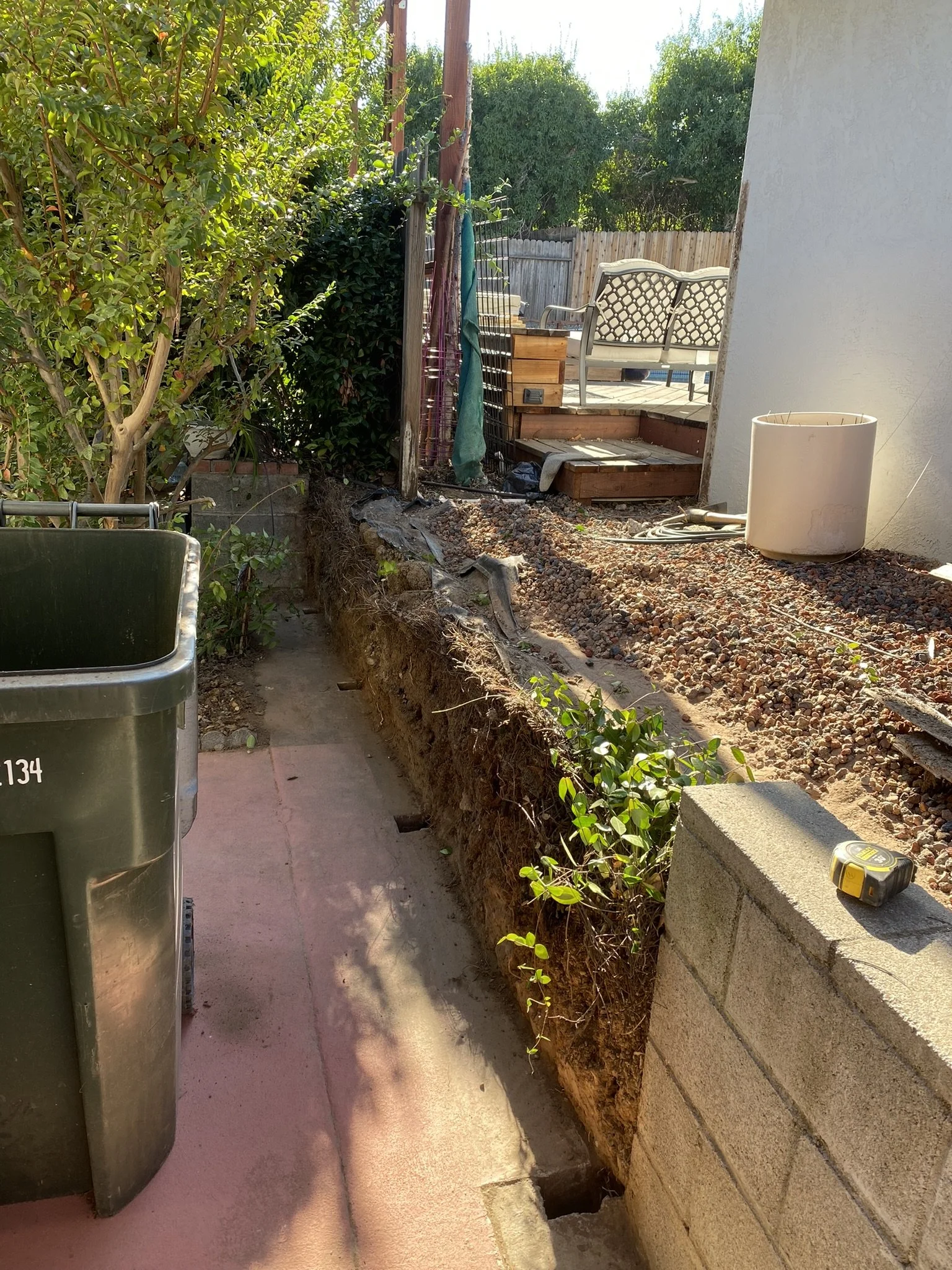 Fence removal and replacement