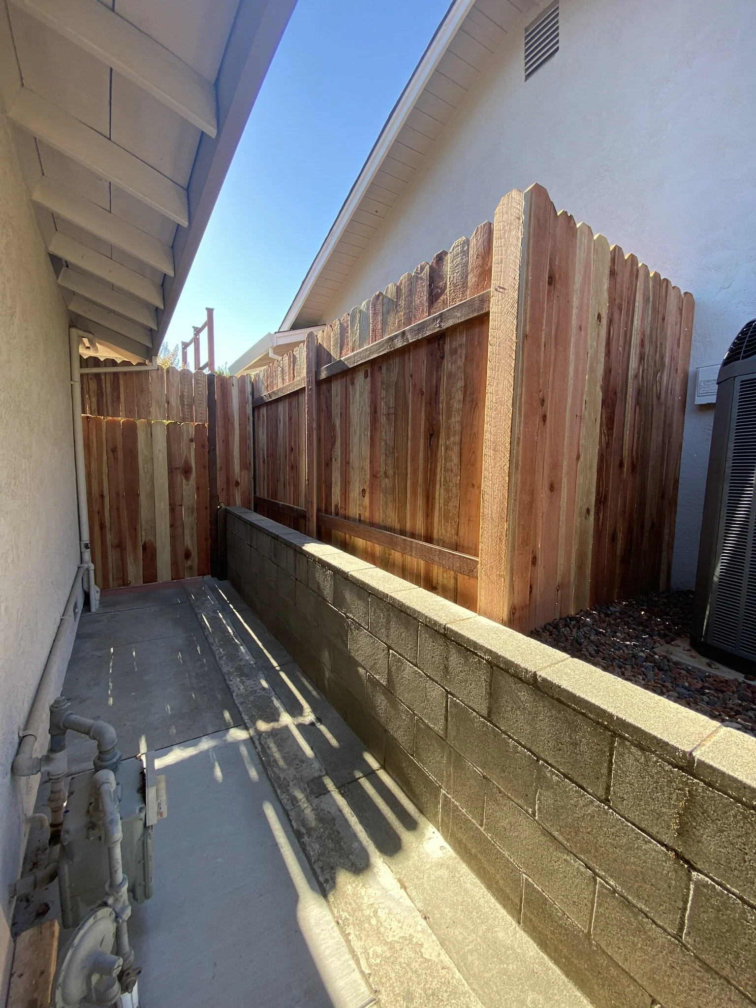 Fence removal and replacement