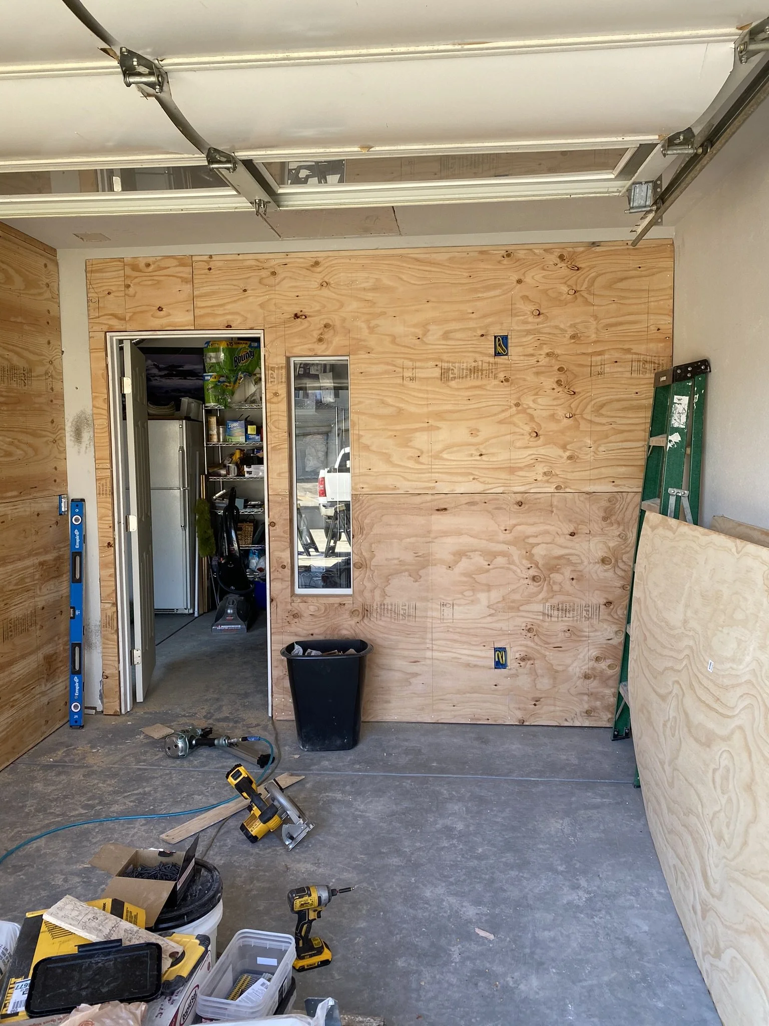 Garage Conversion - Added Workspace