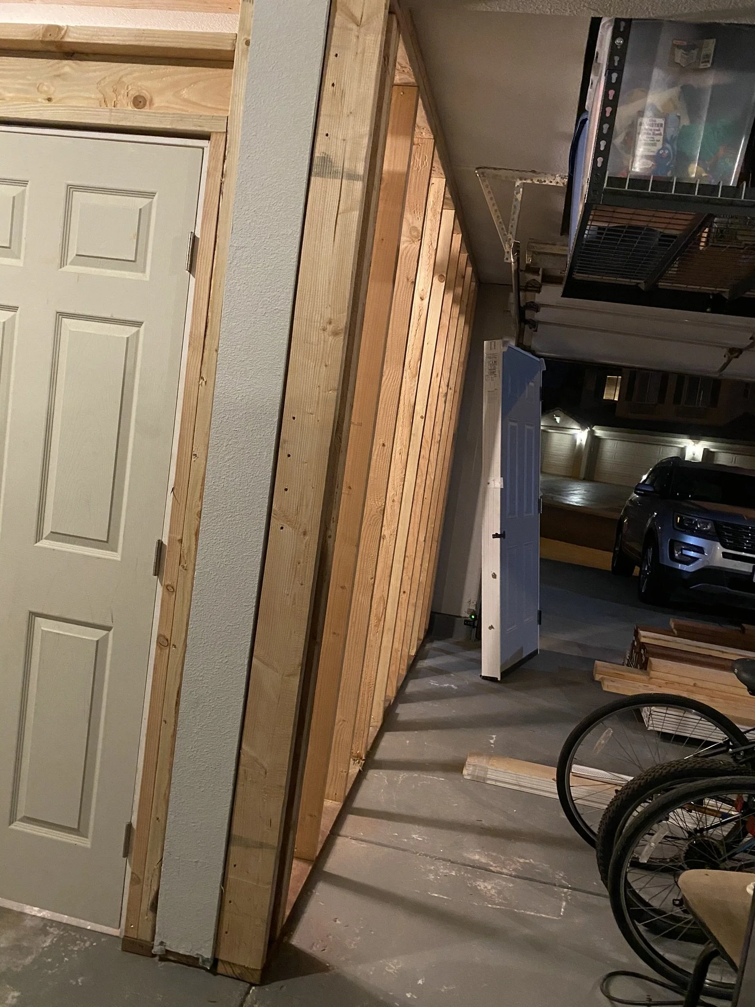 Garage Conversion - Added Workspace