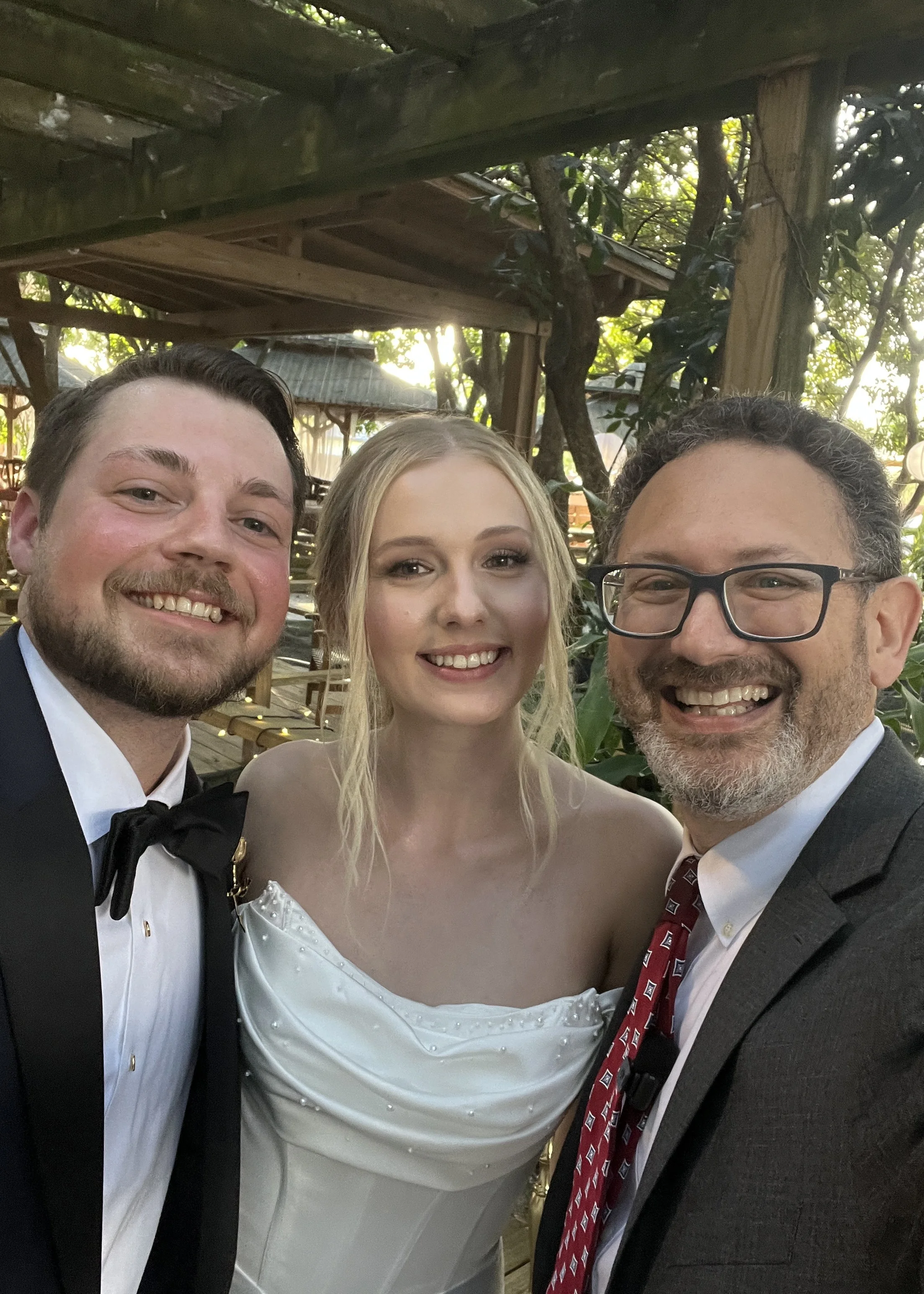 (2/28/26) A beautiful sunny afternoon was the perfect weather to say "I do" at the Redland Koi Gardens outside of Miami. This amazing couple couldn't have been more wonderful, joyous, and loving.